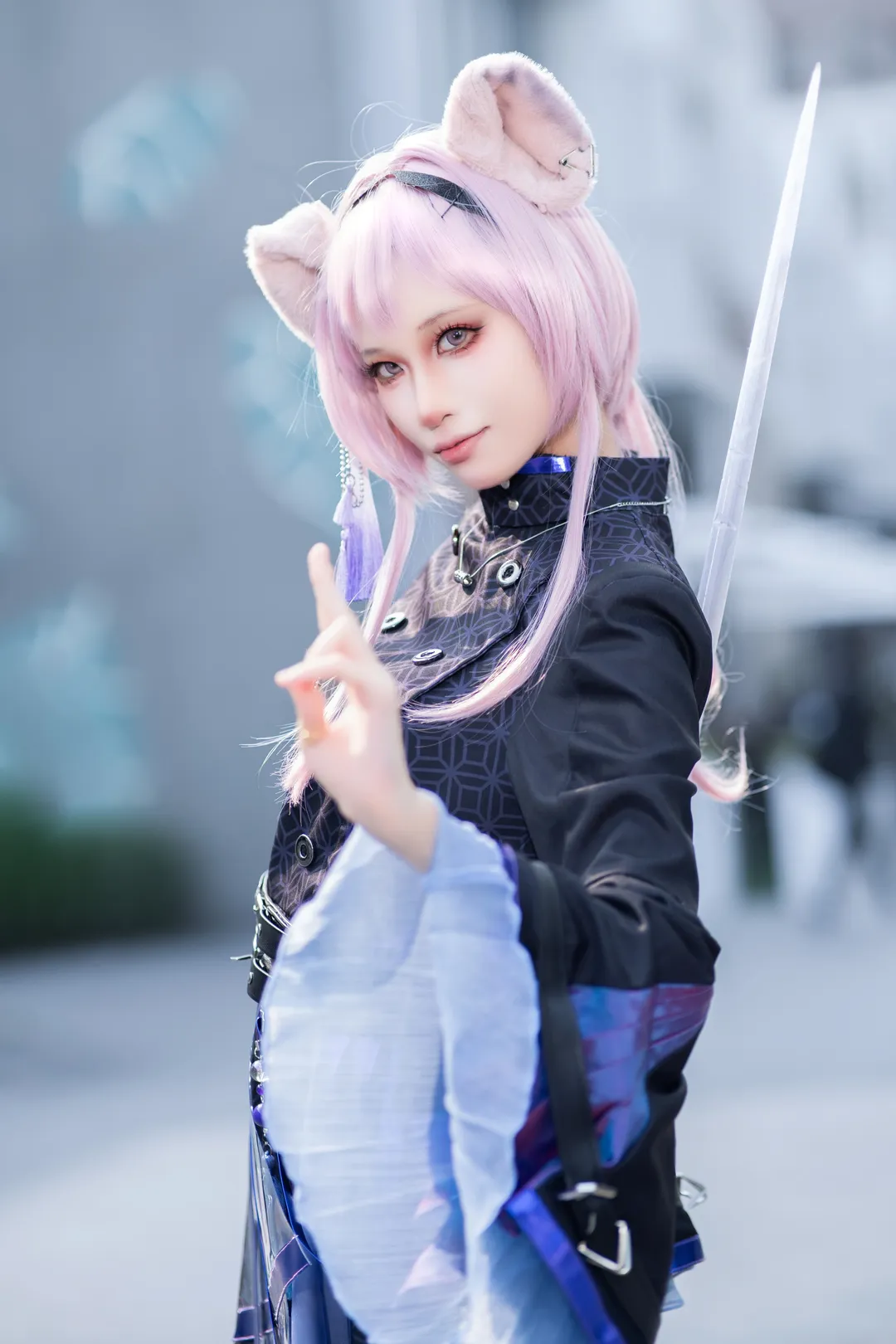 [Lin Yuxia cosplay] Handsome Freeze-Frame at the Arknights Crossroads - Image 6