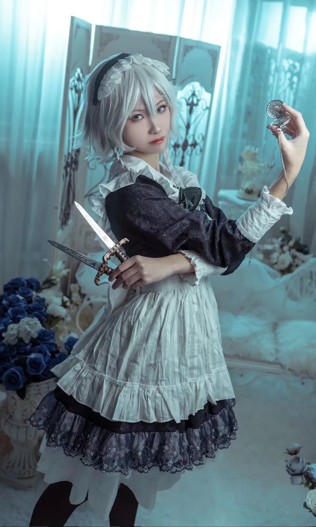 【十六夜咲夜cos】东方Project的潇洒女仆，时间与利刃的交错