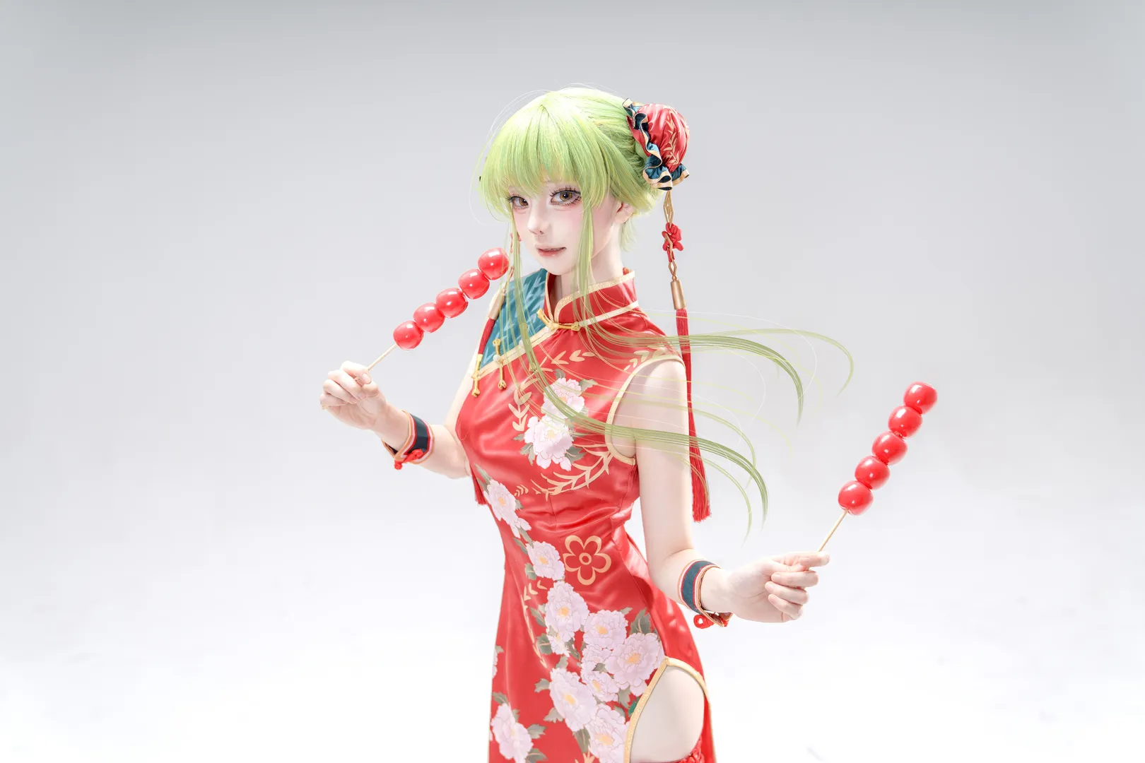 【cc cos】反叛的鲁路修红旗袍造型拍摄分享 - 第 2 张