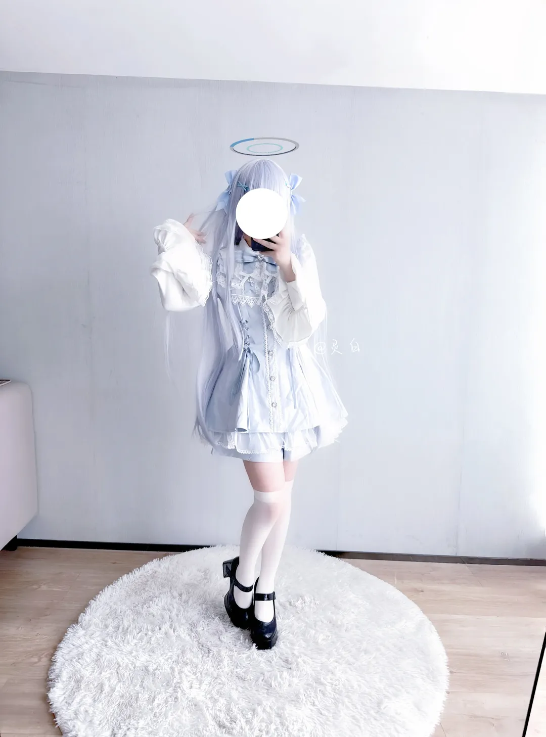 【Ushio Noa cosplay】The Aloof Angel in Blue Archive: Recreating Artist Nitako's Art Style - Image 2