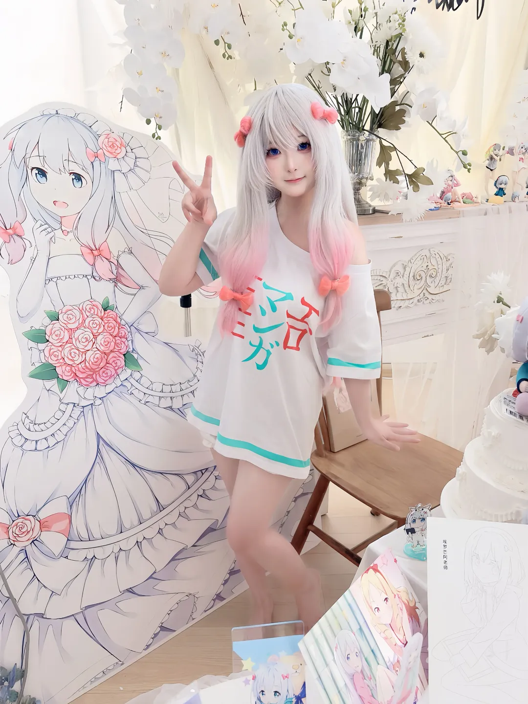 [Izumi Sagiri Cosplay] Eromanga Sensei: 2900 Days Birthday Memorial and Oshi-Katsu Daily Life