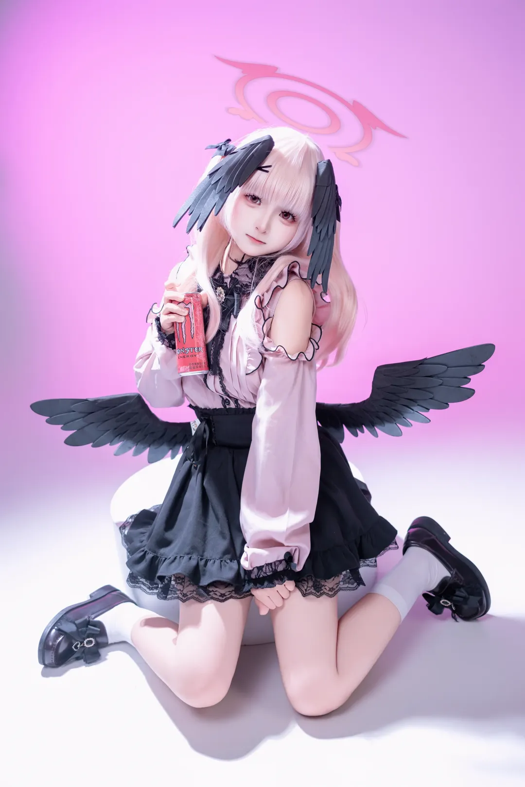 【下江小春cos】白棚拍摄下的梦幻蕾系风格