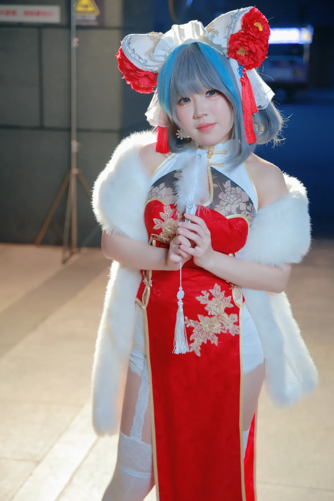 【チェシャー コスプレ】アズールレーン 猫ちゃん新春スキンのイベント写真 - 3 枚目