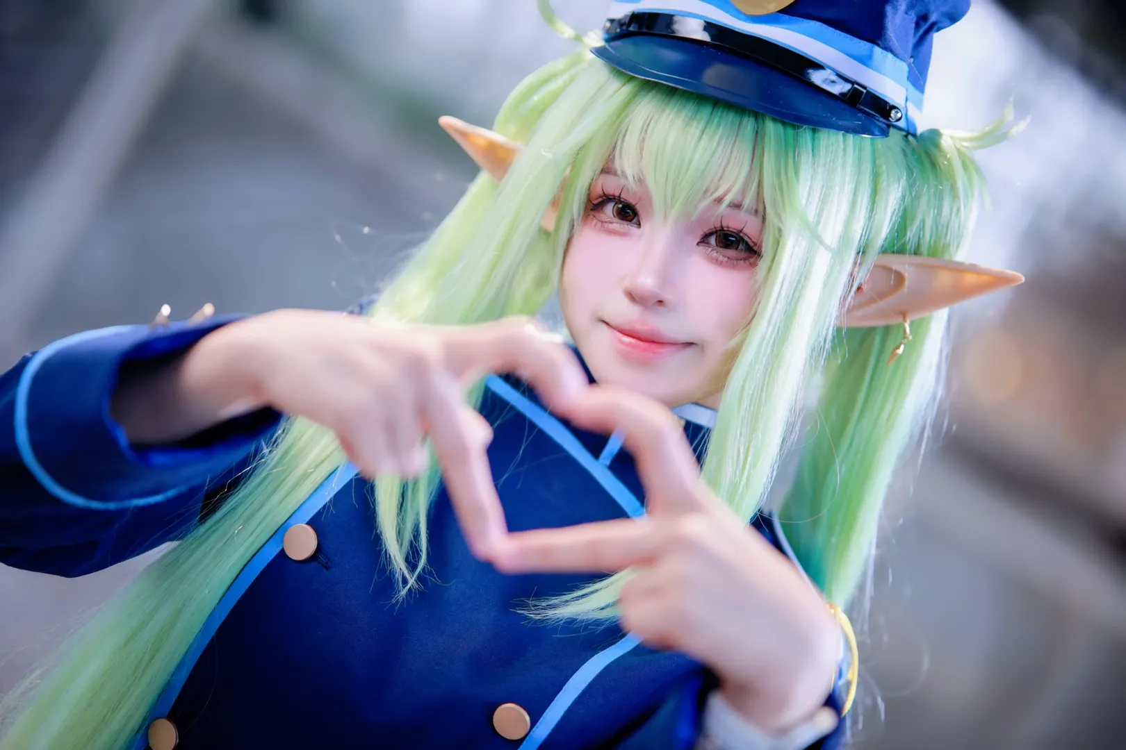 【橘ノゾミ コスプレ】南寧ブルーアーカイブオンリー2.0現場、ロイヤルブルーの制服が元気いっぱい！ - 2 枚目
