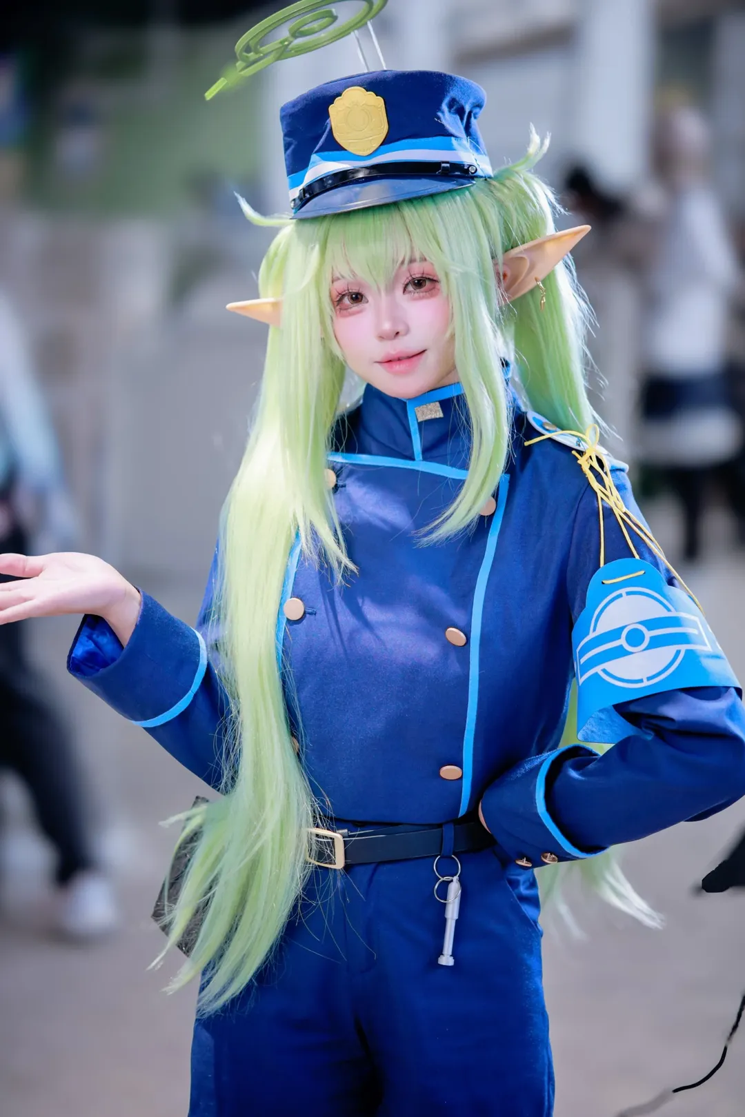 【橘ノゾミ コスプレ】南寧ブルーアーカイブオンリー2.0現場、ロイヤルブルーの制服が元気いっぱい！ - 4 枚目