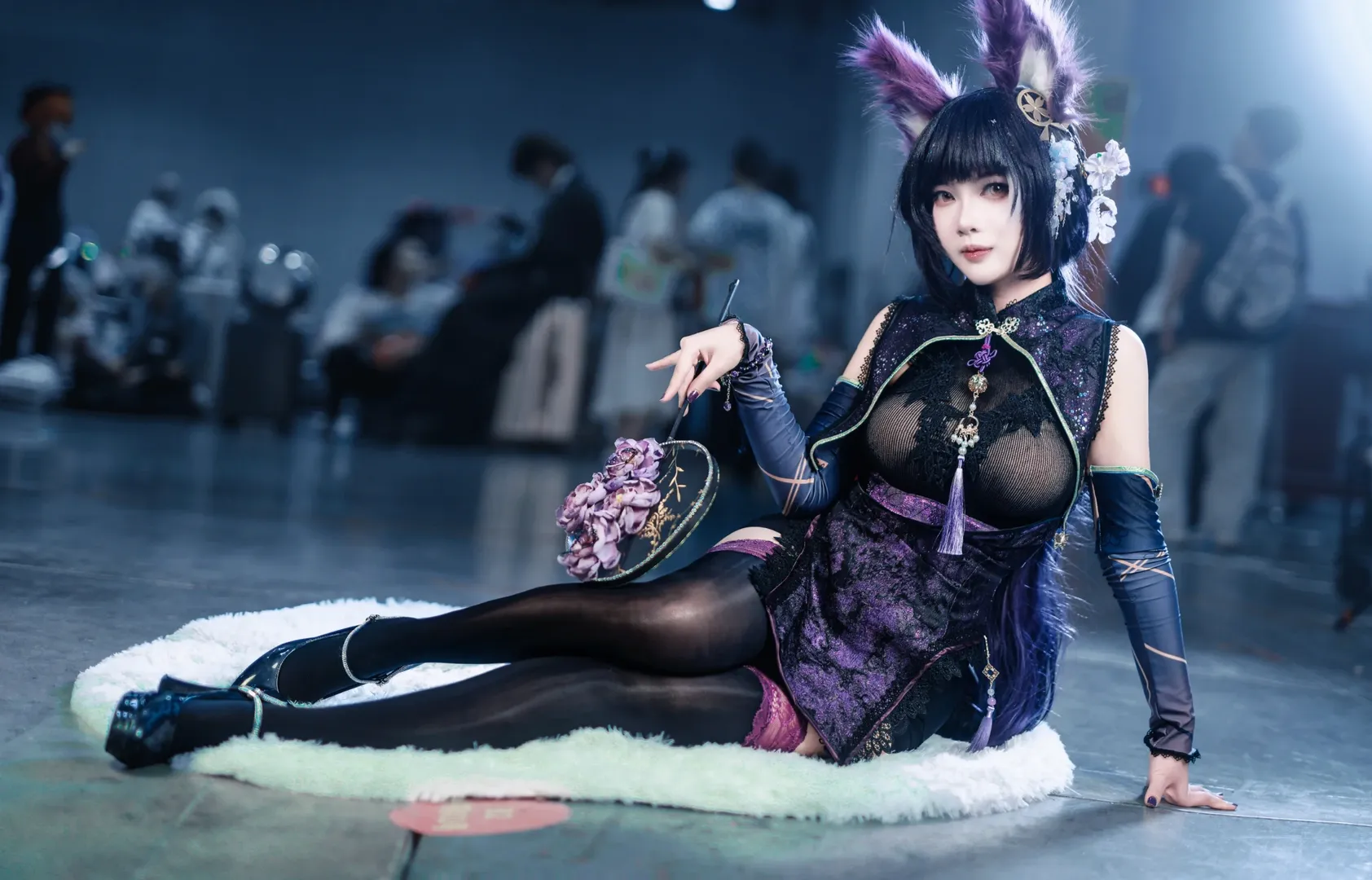 【武蔵コスプレ】南寧良牙夏典での優雅な巡り逢い、『アズールレーン』武蔵のイベント写真をシェア - 2 枚目