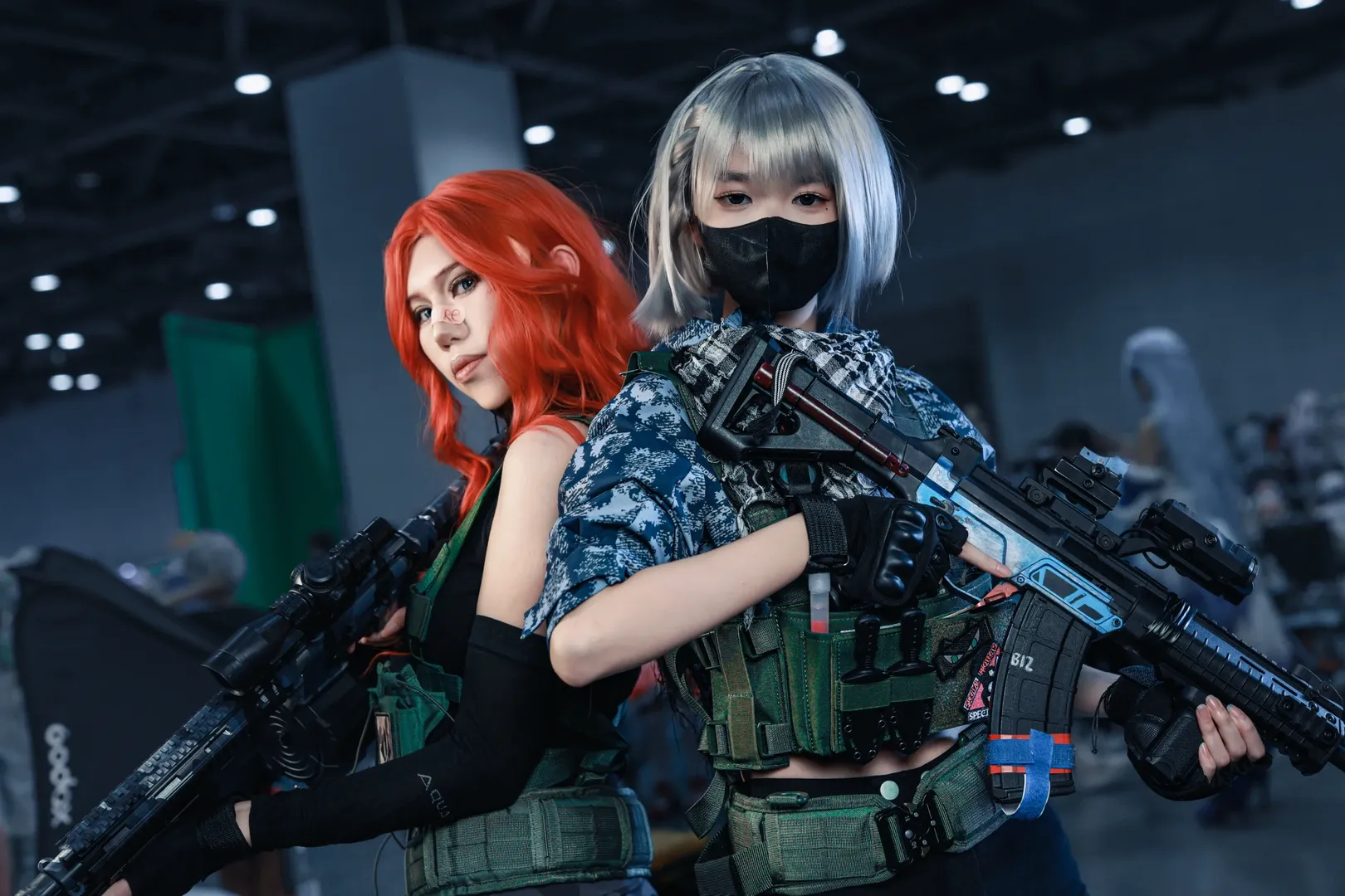 [Delta Force cosplay] Hardcore Tactical Bridge Defense: Immersive Gaming event photoshoot at Nanning Anime Convention - Image 3