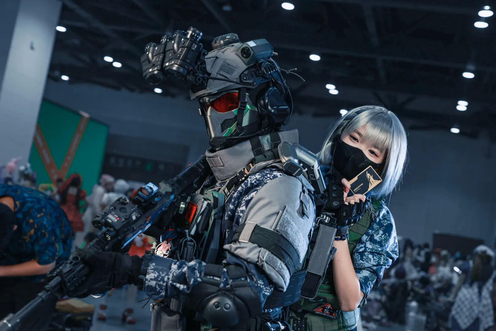 [Delta Force cosplay] Hardcore Tactical Bridge Defense: Immersive Gaming event photoshoot at Nanning Anime Convention - Image 6