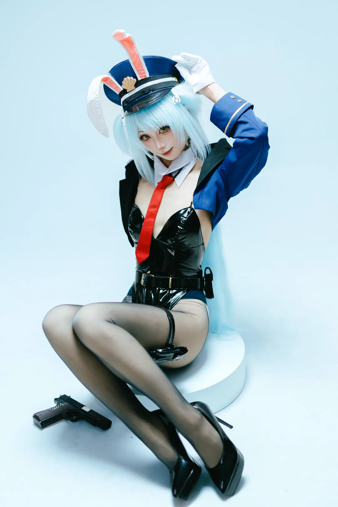 【碧蓝航线海王星cos】化身海王星警官，即刻执行逮捕任务
