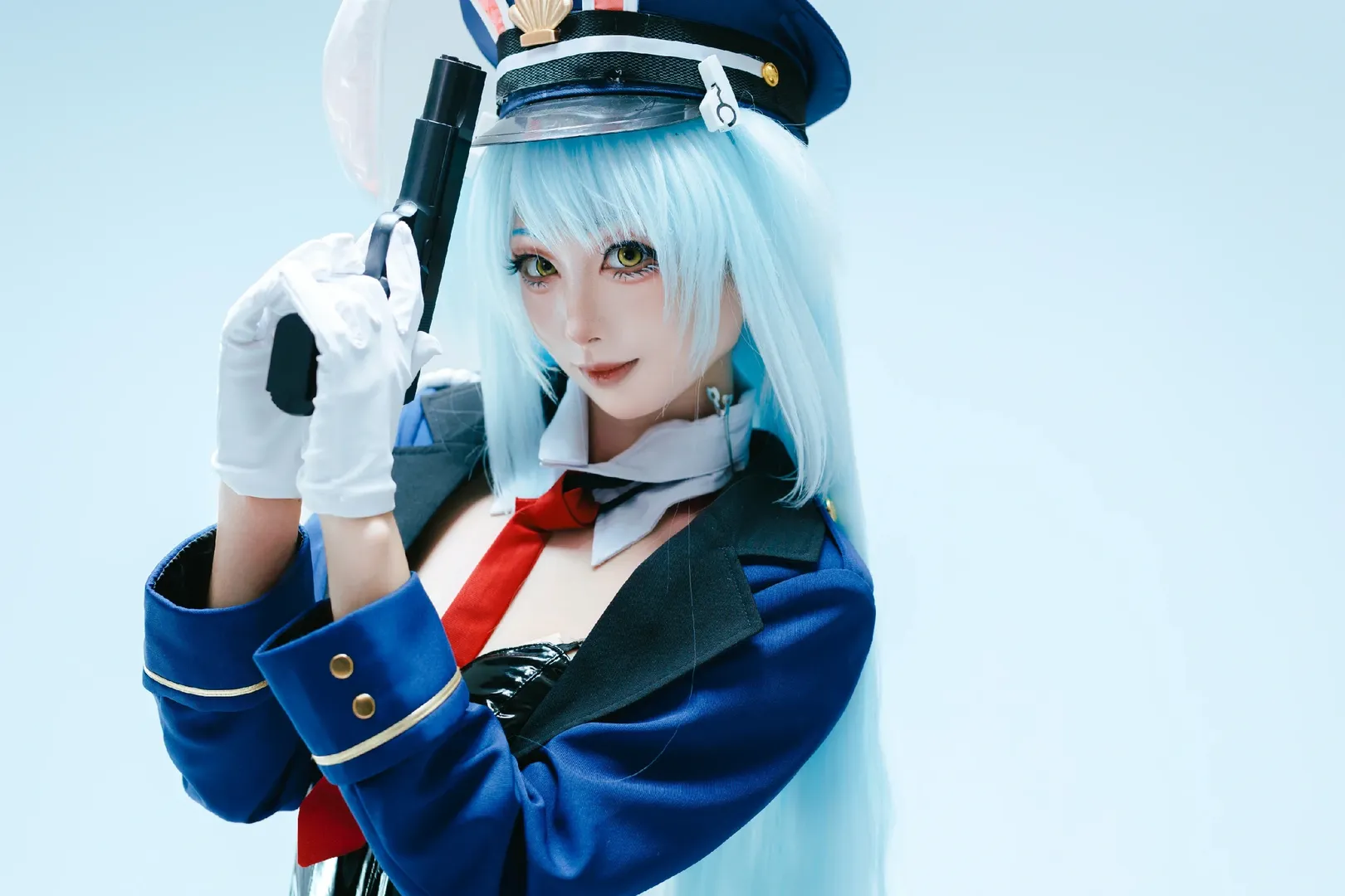 【碧蓝航线海王星cos】化身海王星警官，即刻执行逮捕任务 - 第 4 张