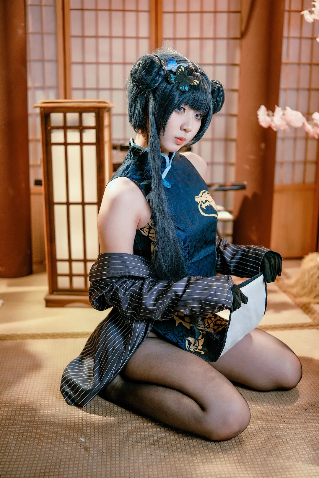 【龙华咲妃cos】和室里的风，仿佛真的为Sensei停留了一瞬