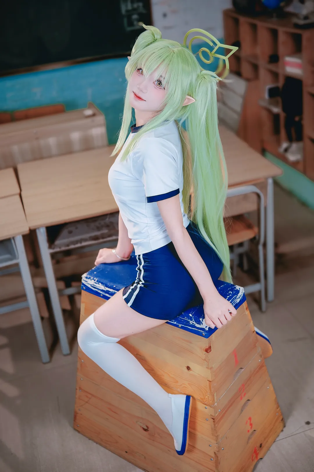 【橘望cos】在基沃托斯体测的日常