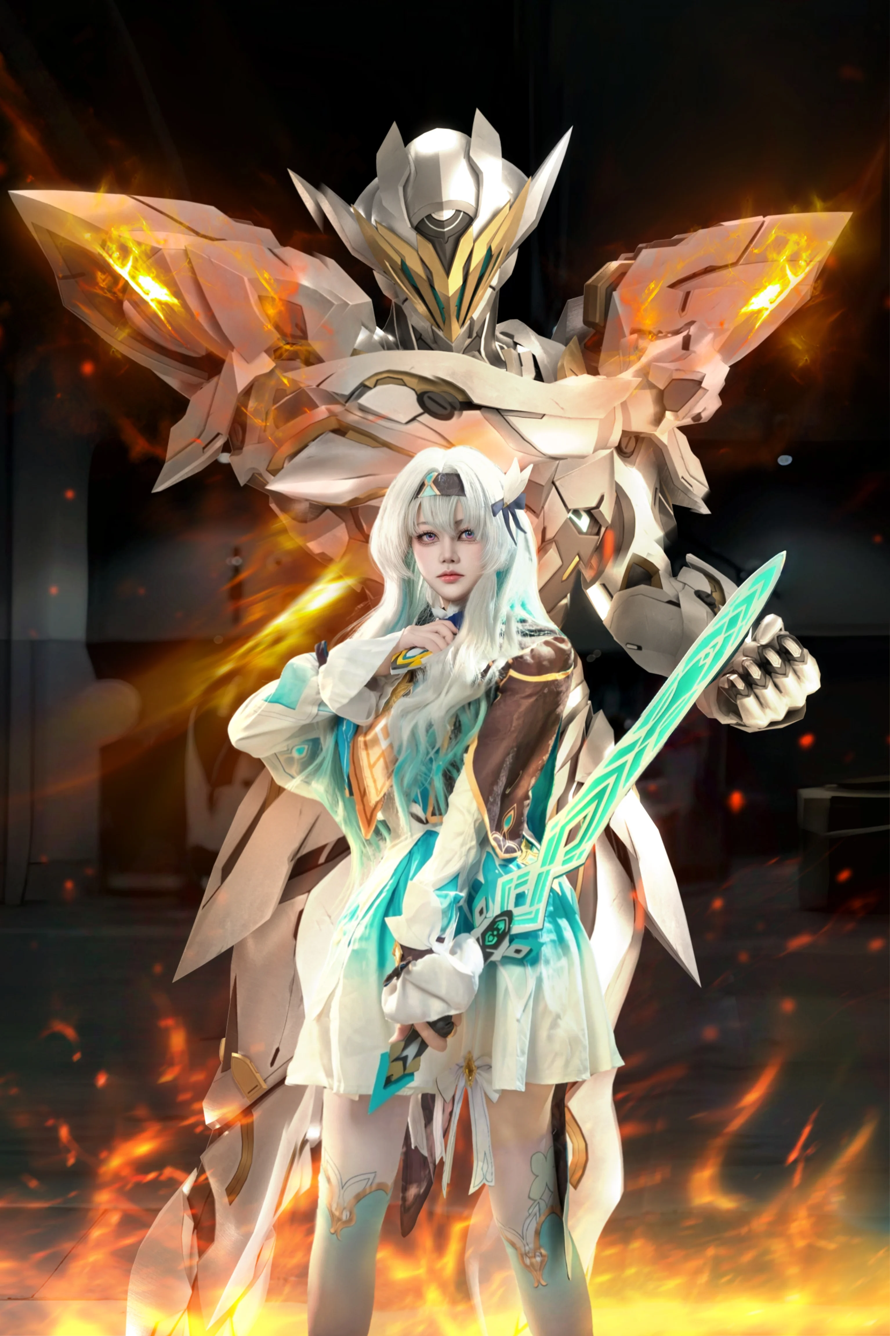 【流萤cos】崩坏星穹铁道火萤IV型已就位 - 第 1 张