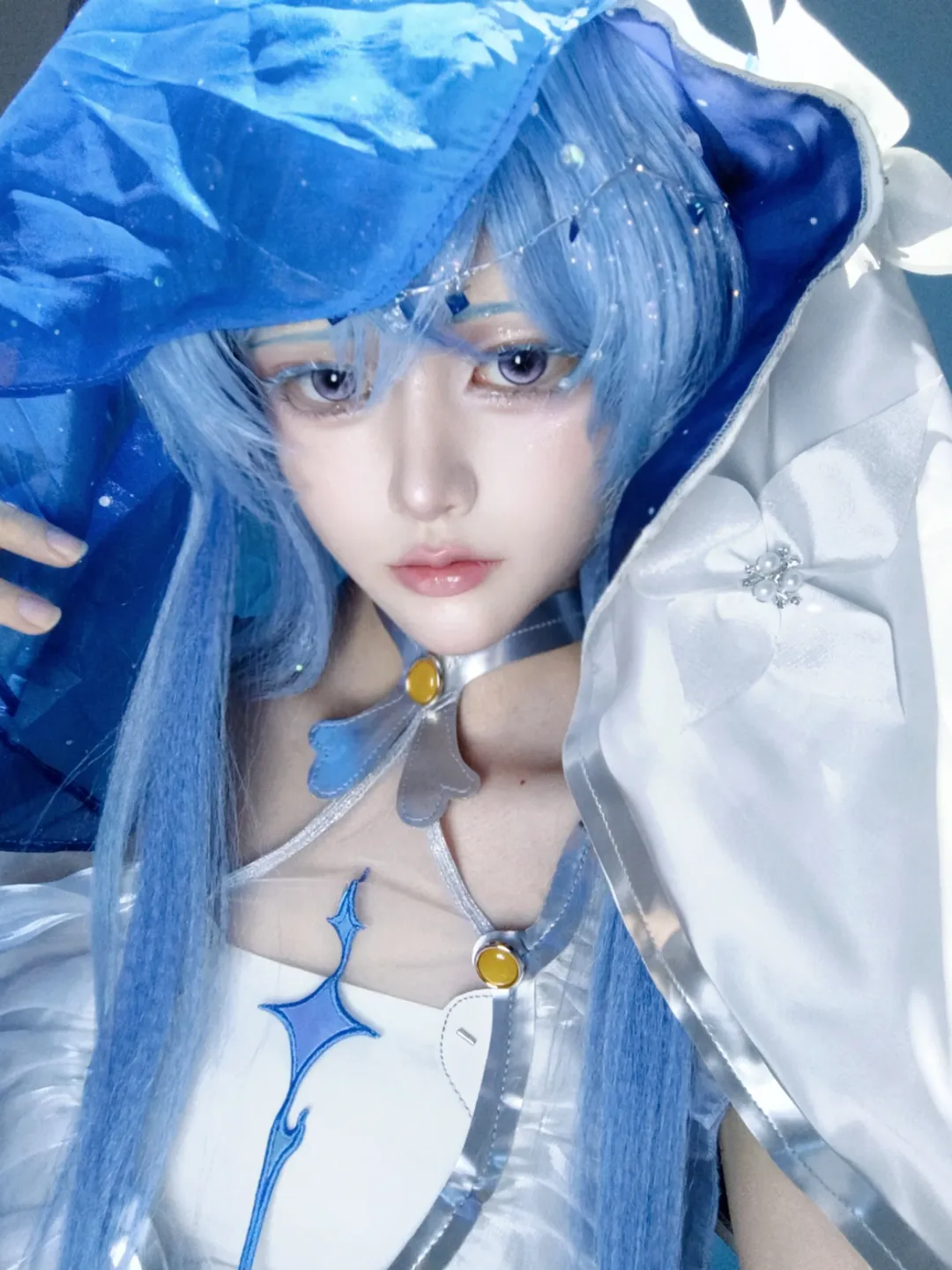 【守岸人cos】鸣潮幻境中的那一抹静谧蓝