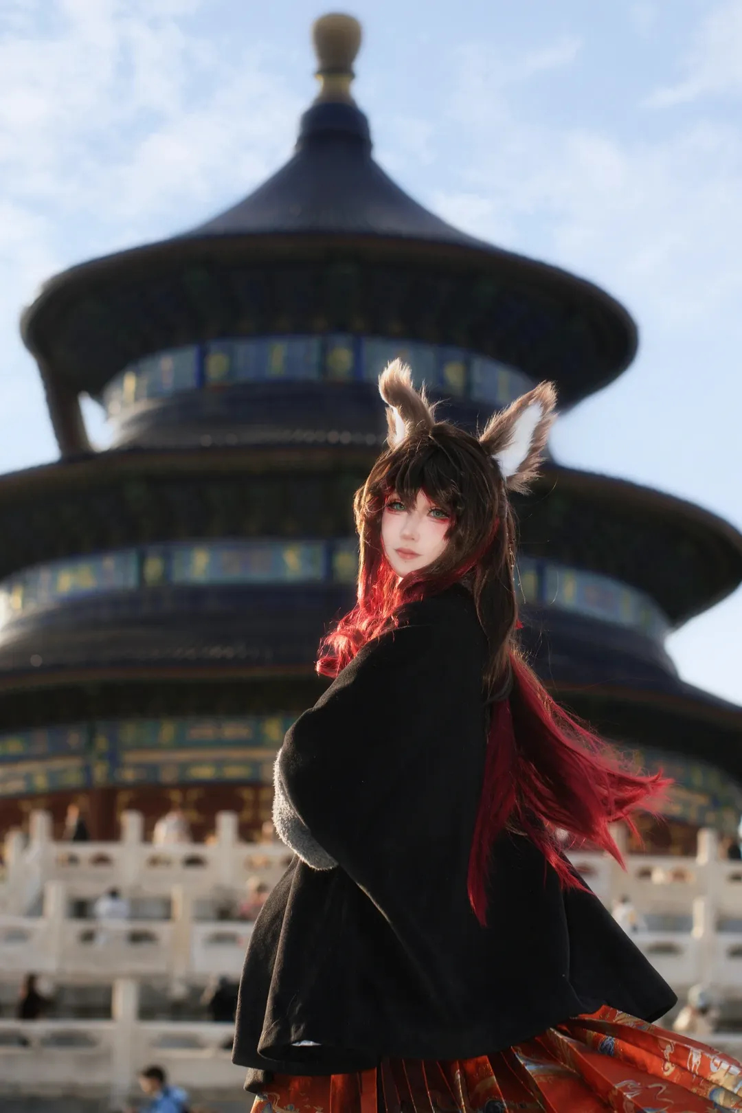 【停云cos】北京天坛与《崩坏：星穹铁道》忘归人的冬景 - 第 2 张