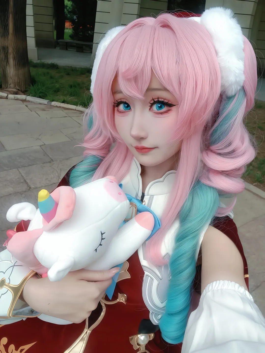 【风堇cos】崩坏星穹铁道，拼尽全力仍无法战胜的绝望长中庭 - 第 2 张