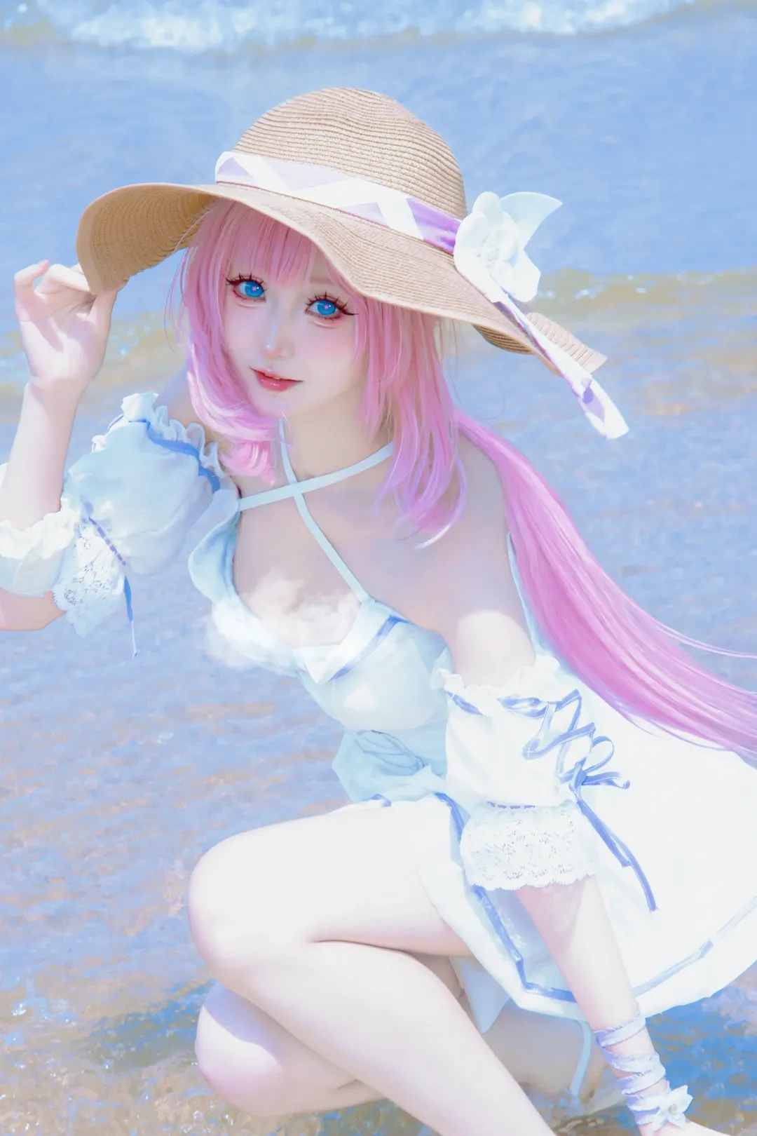 【爱莉希雅cos】夏日海边拍摄与调色记录 - 第 1 张