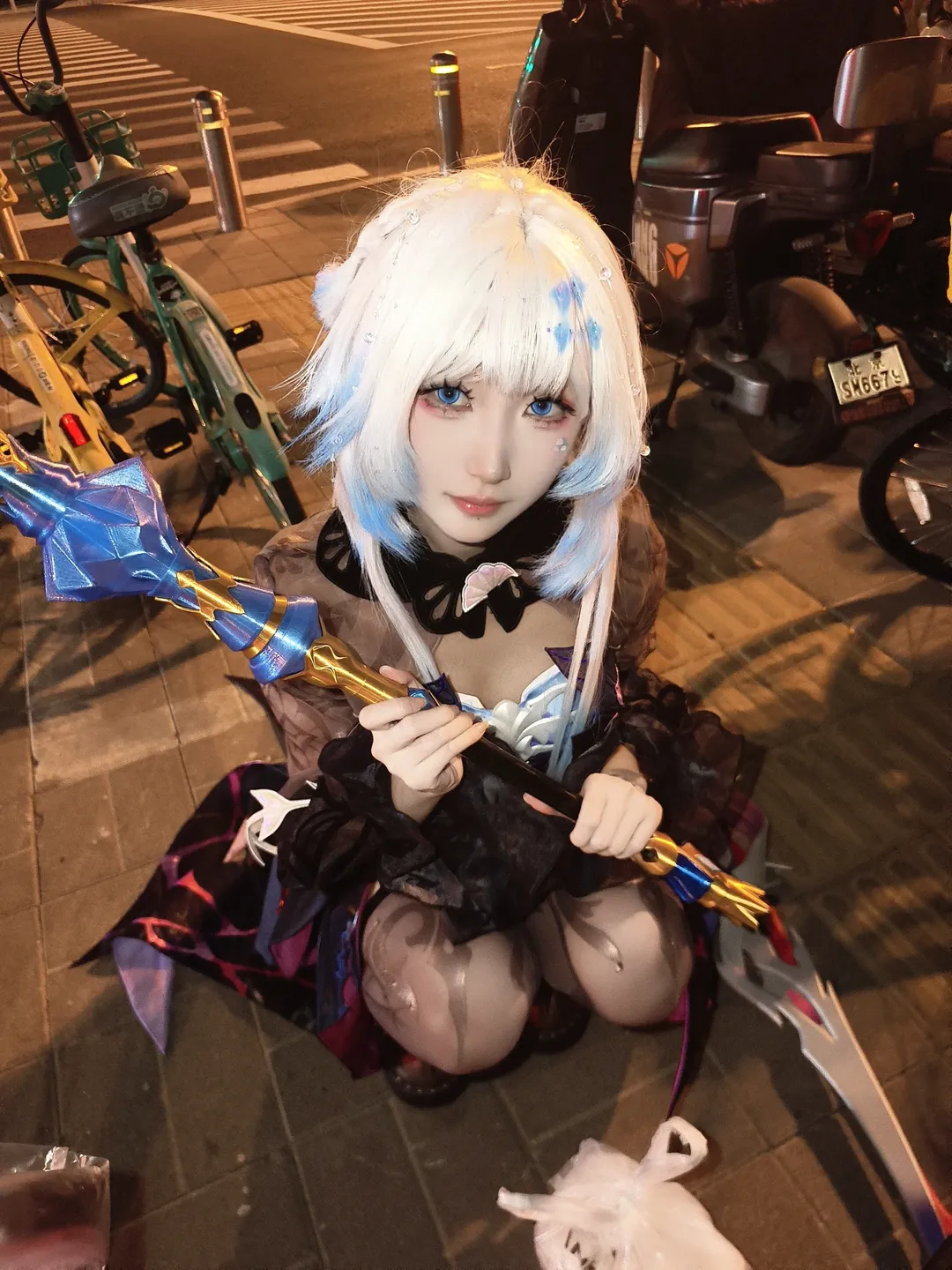 【海瑟音cos】崩坏星穹铁道，深夜出片的真实抽象体验