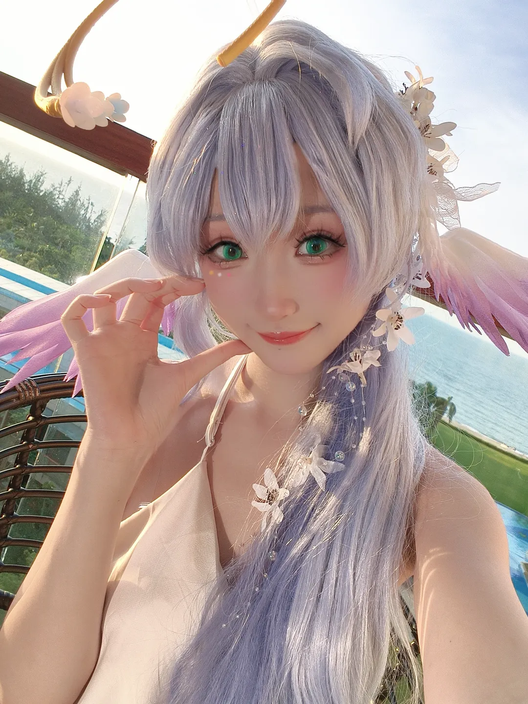 【知更鸟cos】崩坏星穹铁道的海边私设，治愈调休疲惫