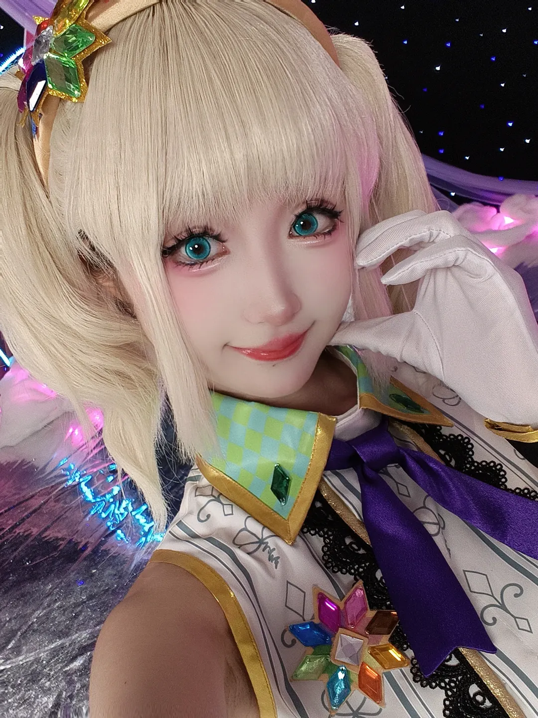 【藤堂尤里卡cos】偶像活動的神秘白髮少女 - 第 2 張