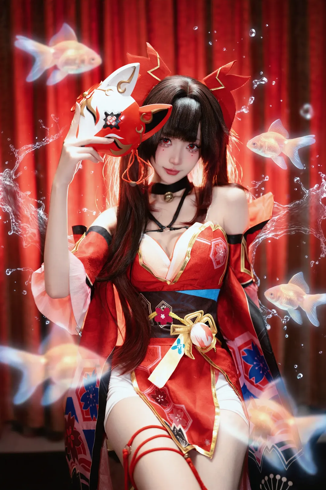 【花火 コスプレ】『崩壊：スターレイル』の愉悦、自宅スタジオで撮り下ろした躍動感 - 3 枚目
