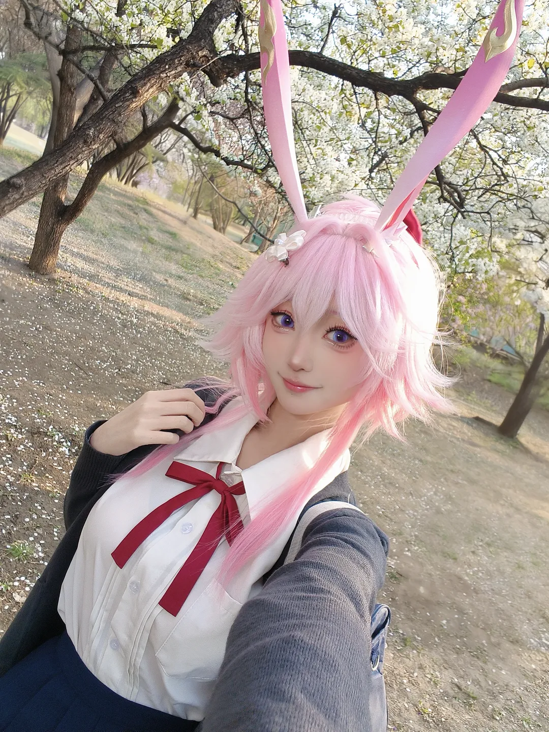 【绯英cos】崩坏星穹铁道的春日限定，私设JK记录