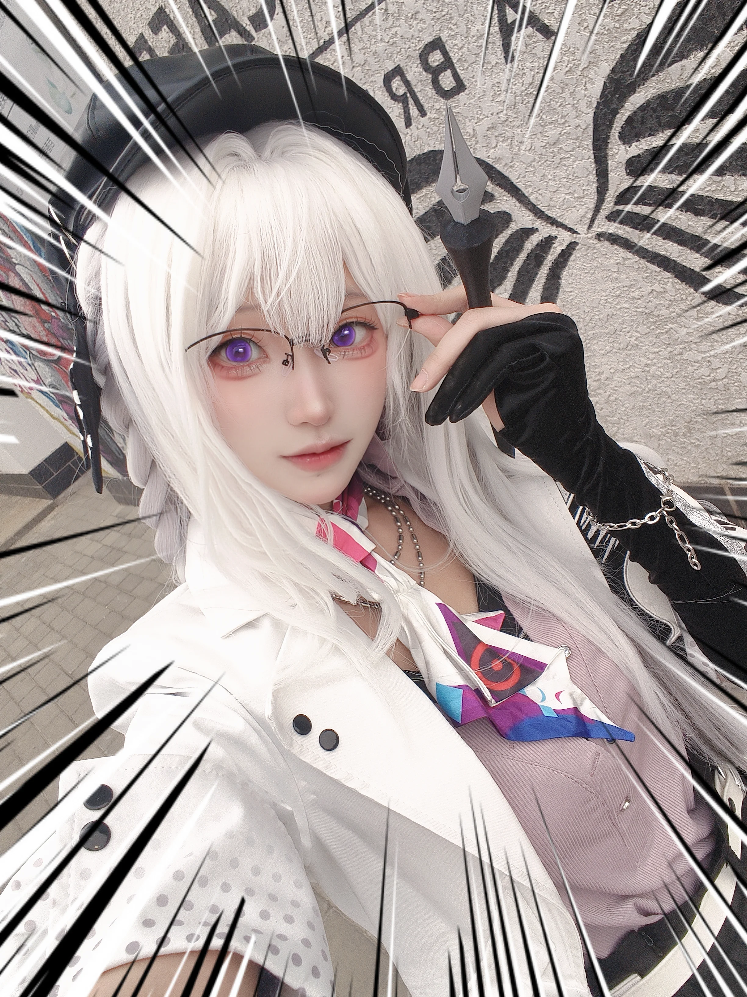 【虛照cos】崩壞星穹鐵道虛照造型的實景自拍分享 - 第 1 張