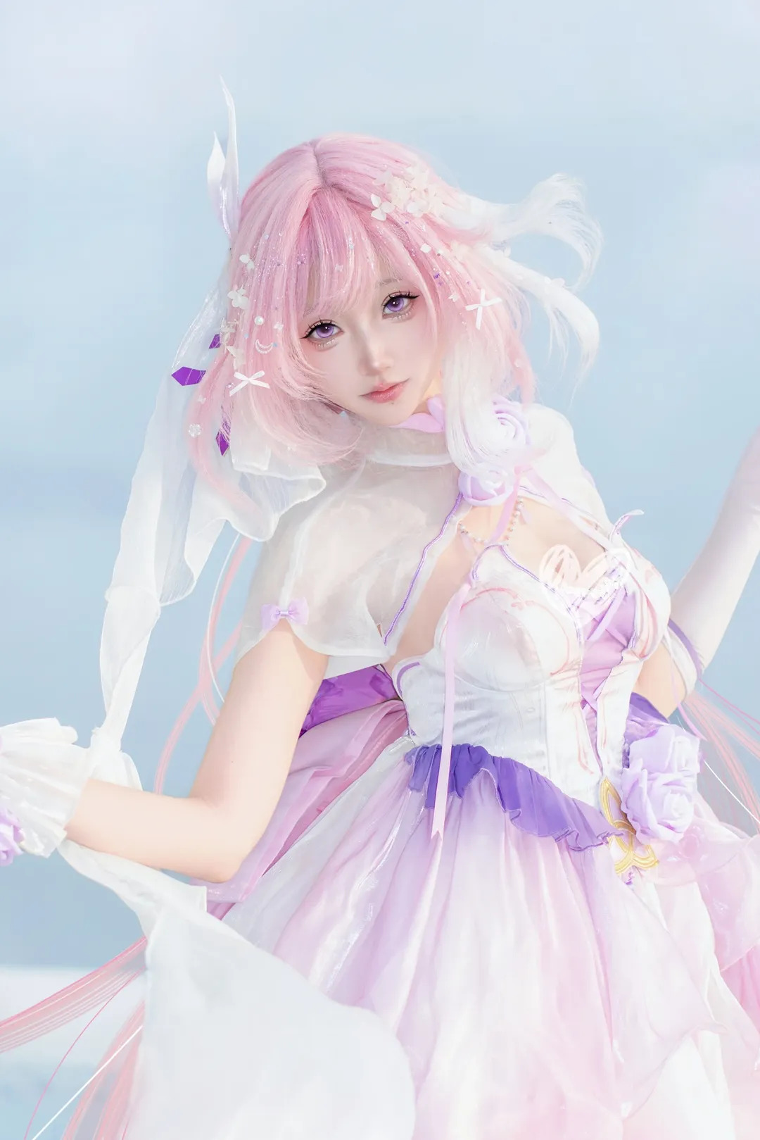 【爱莉希雅cos】崩坏3的流光之诗，水波与微风中的少女 - 第 4 张