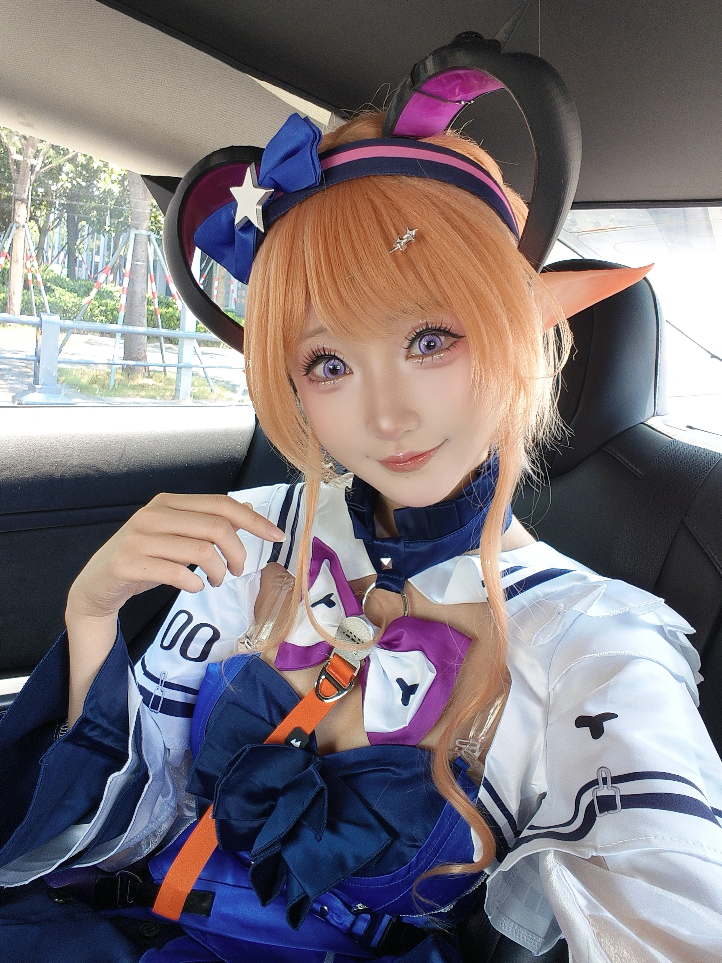【リーノのコスプレ】ハイパーグリフカーニバル『アークナイツ：エンドフィールド』、100部のお配り物料を携えて出撃 - 2 枚目