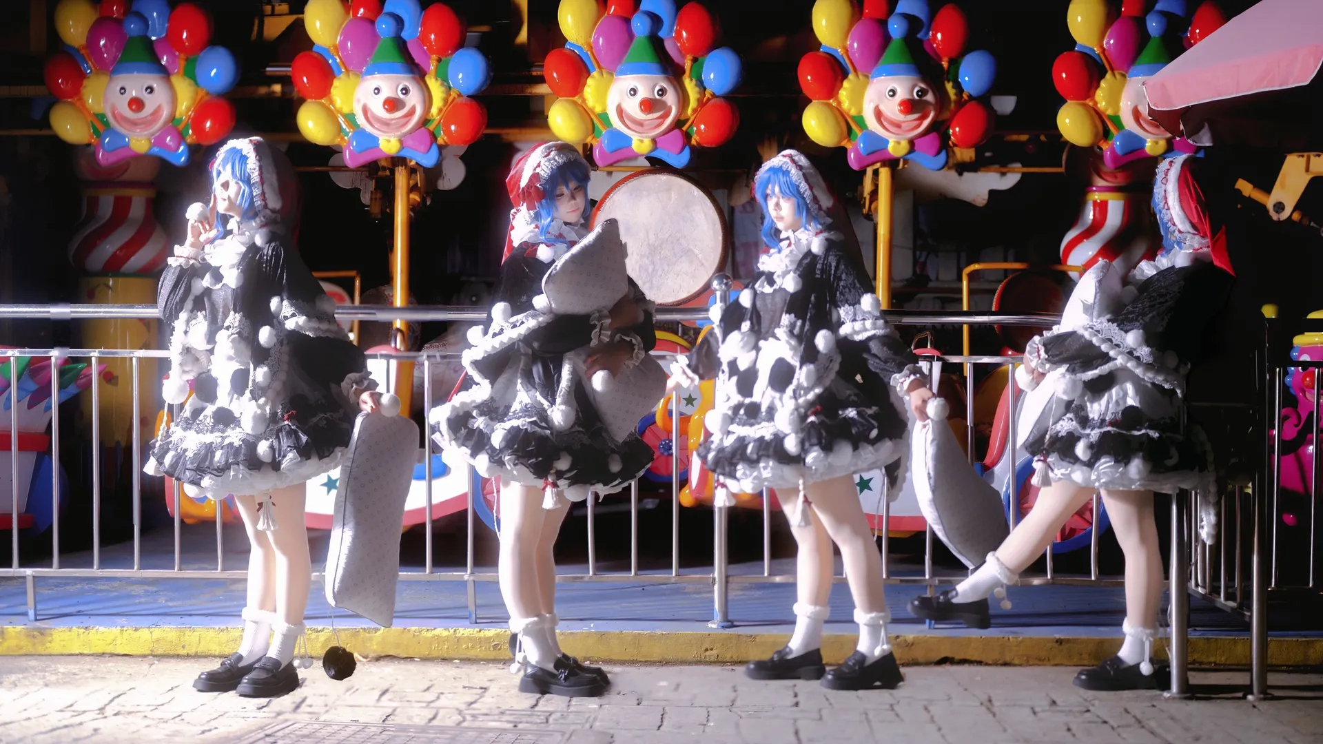 【ドレミー・スイート コスプレ】東方紺珠伝、深夜の遊園地の夢構想 - 7 枚目
