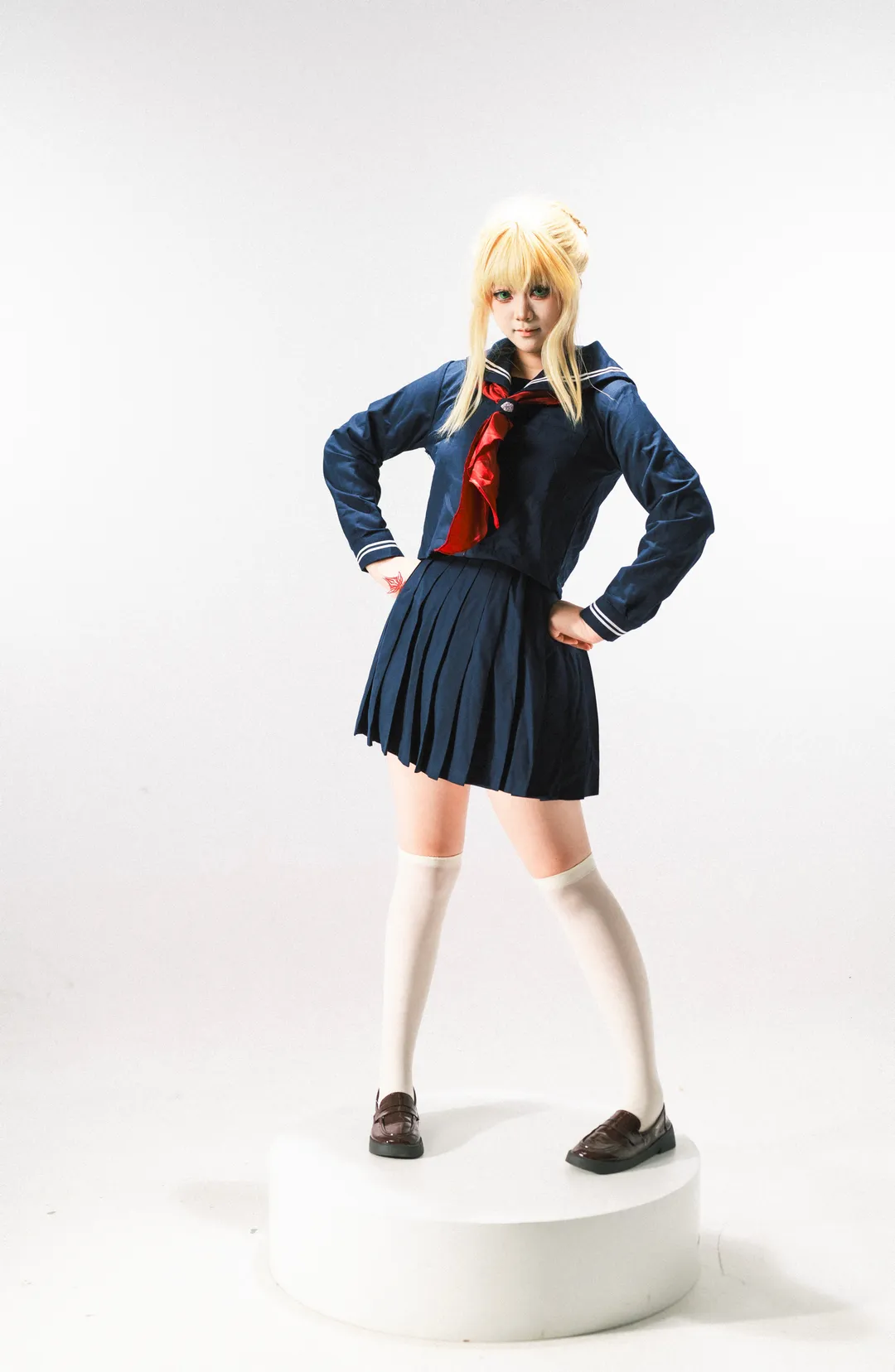 【阿尔托莉雅cos】水手服版骑乘B，量产型JK的棚拍记录