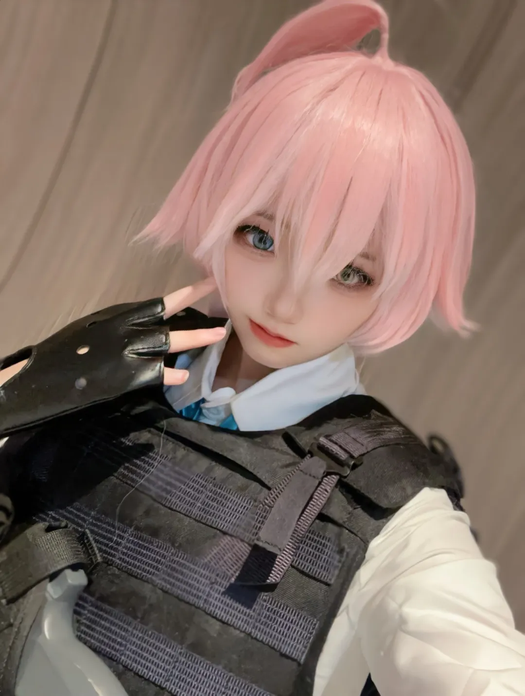 【小鸟游星野cos】蔚蓝档案战术娘，原品俄式防弹背心的分量感 - 第 8 张
