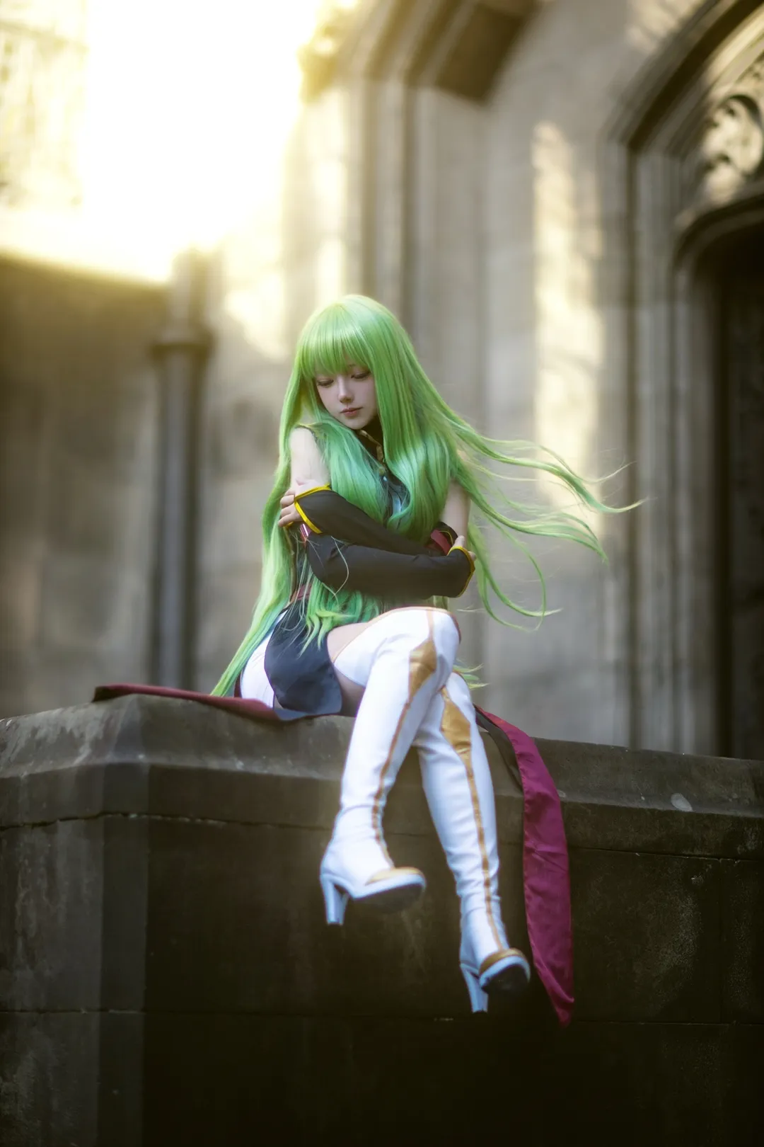 【C.C.cos】叛逆的魯魯修裡愛丁堡的綠髮少女 - 第 2 張