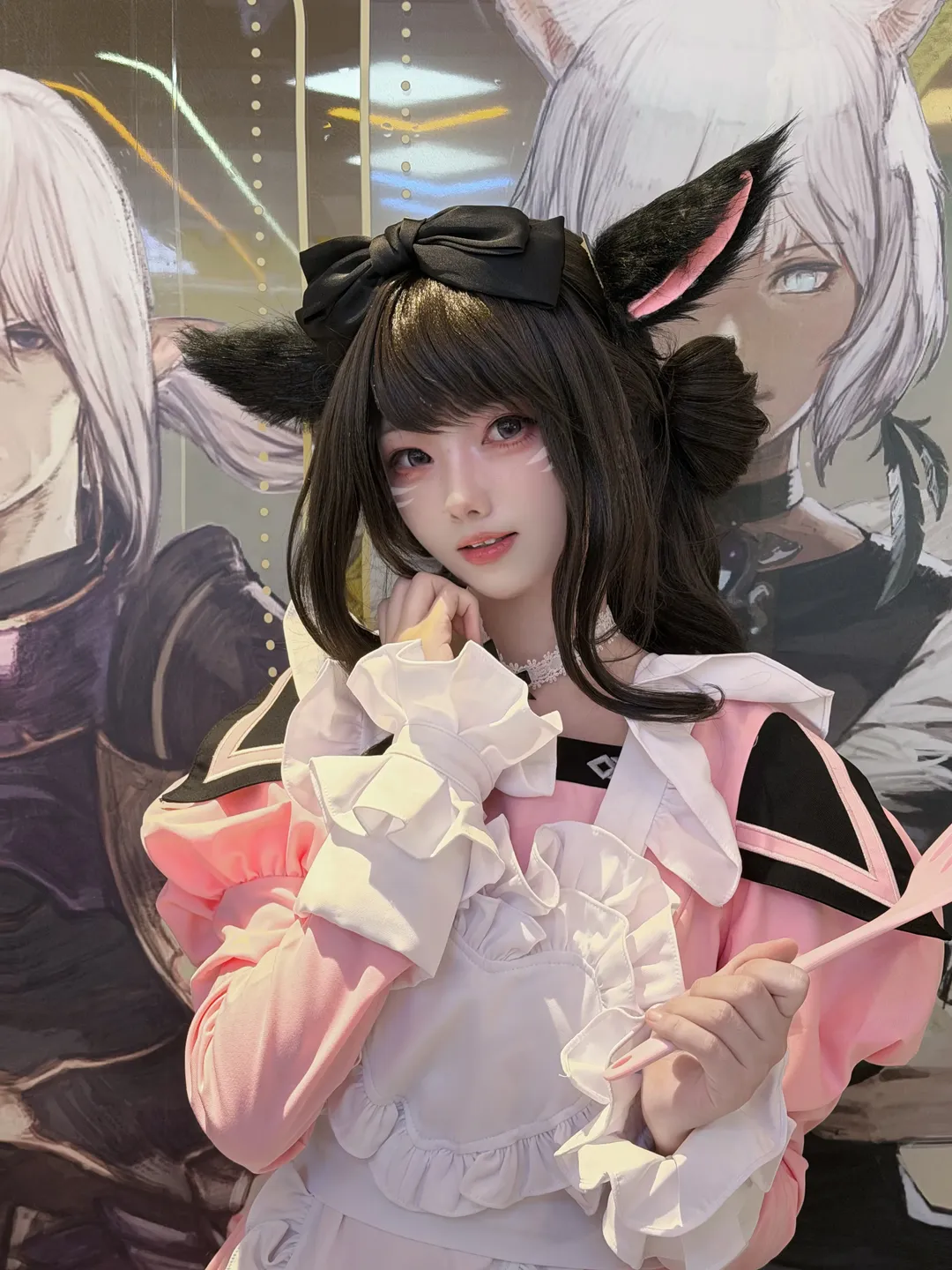【ff14貓娘cos】杭州海德林快閃店探店plog