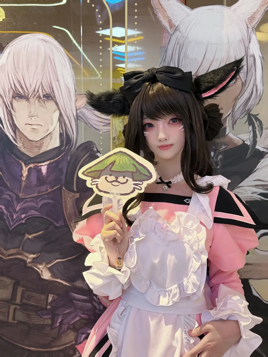 【ff14猫娘cos】杭州海德林快闪店探店plog - 第 3 张