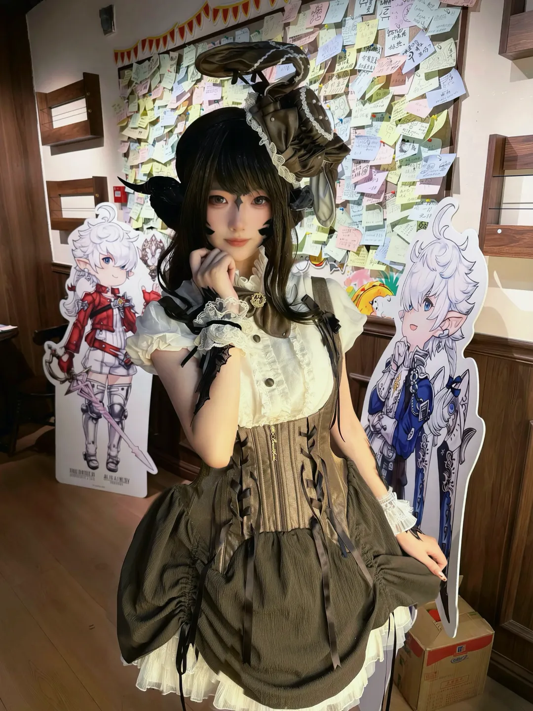 【ファイナルファンタジーXIV ドラゴン娘 コスプレ】竜娘が一番！エオルゼアのFF14 OCを再現 - 1 枚目