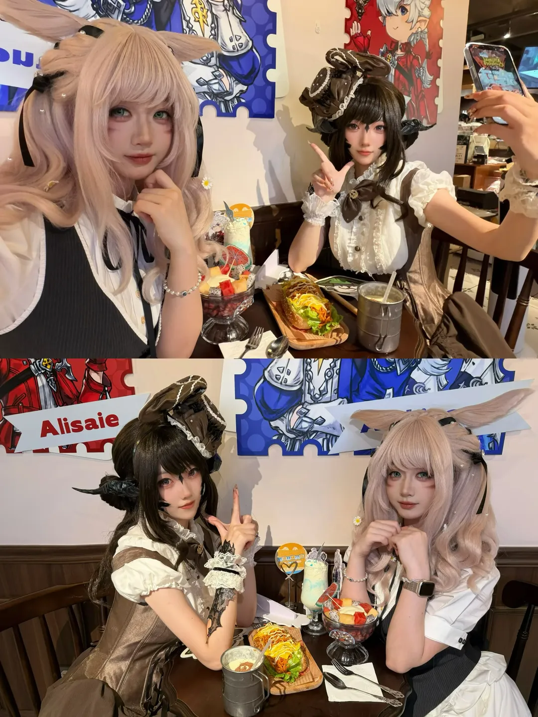 【ファイナルファンタジーXIV ドラゴン娘 コスプレ】竜娘が一番！エオルゼアのFF14 OCを再現 - 4 枚目