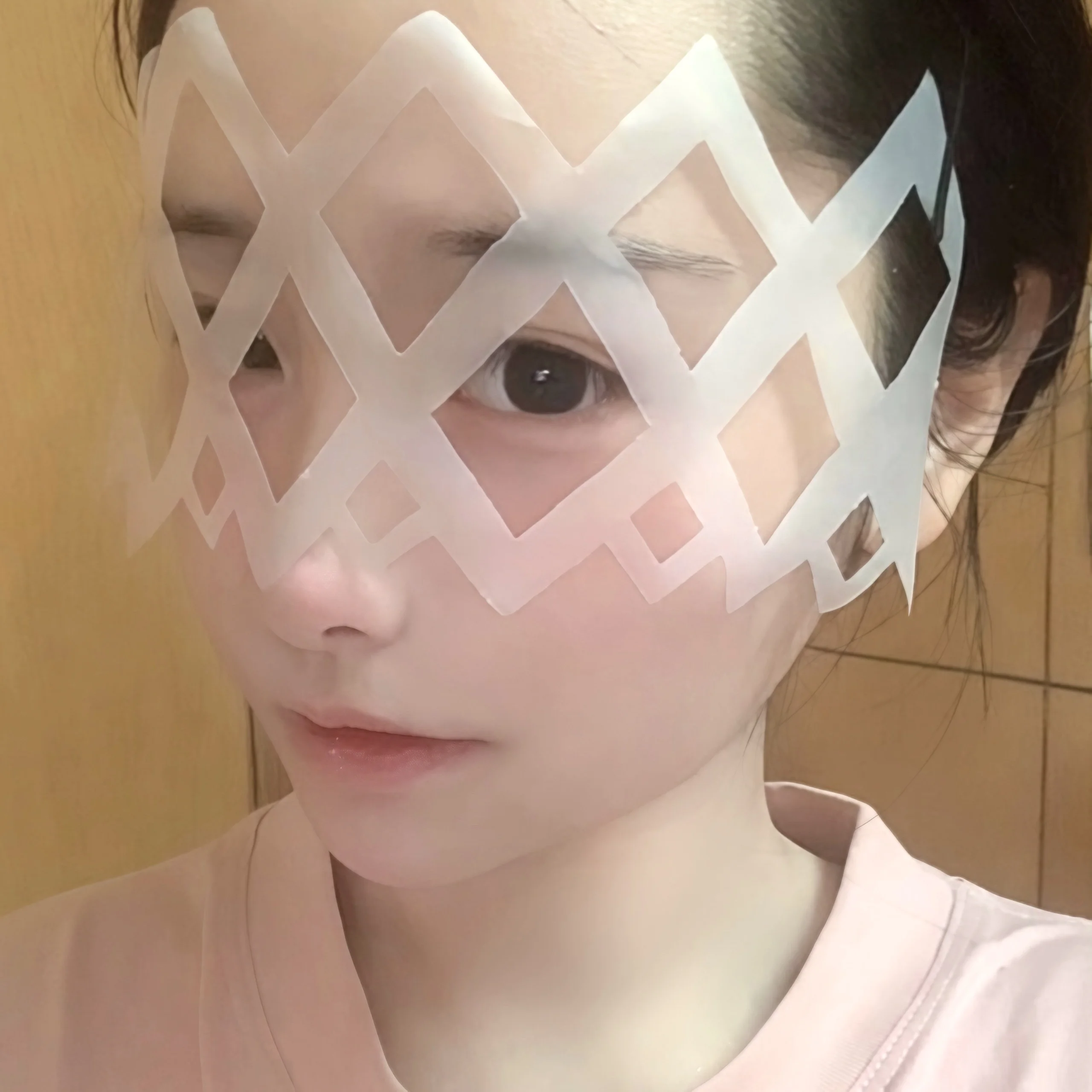 【少女哥伦比娅cos】原神愚人众少女的眼罩手工试装记录 - 第 4 张