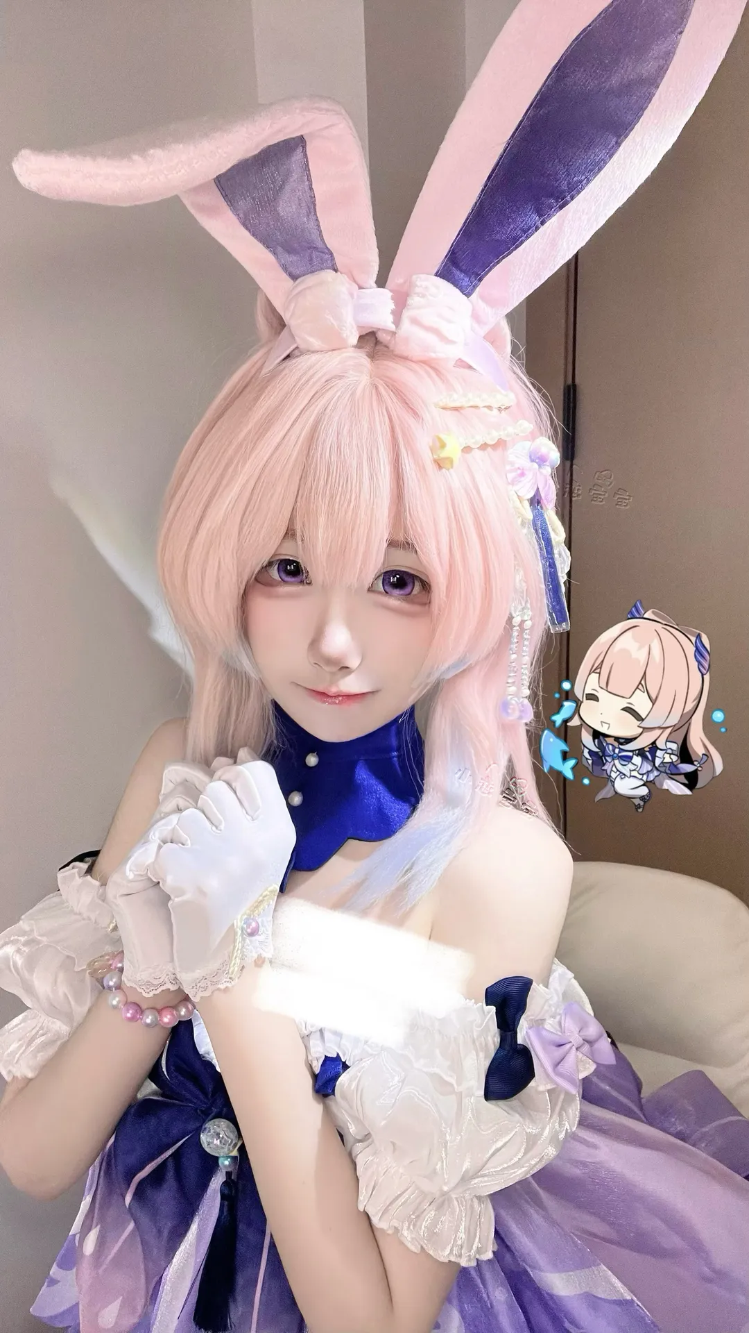 【珊瑚宮心海cos】換上兔耳裝的現人神巫女，海祇島的清新視角 - 第 2 張