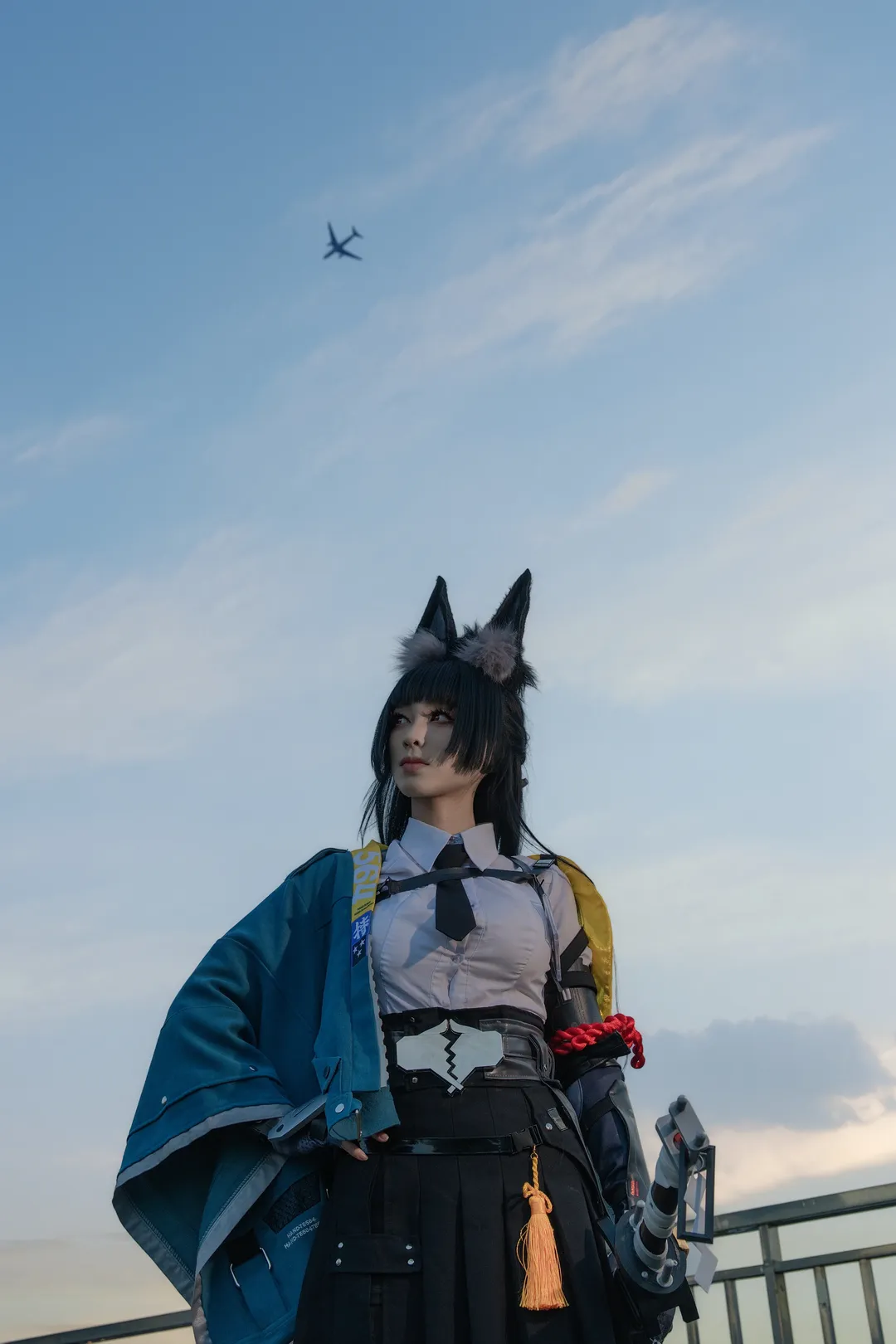 【Hoshimi Miyabi cosplay】A Moment Frozen Among the Clouds - Image 1