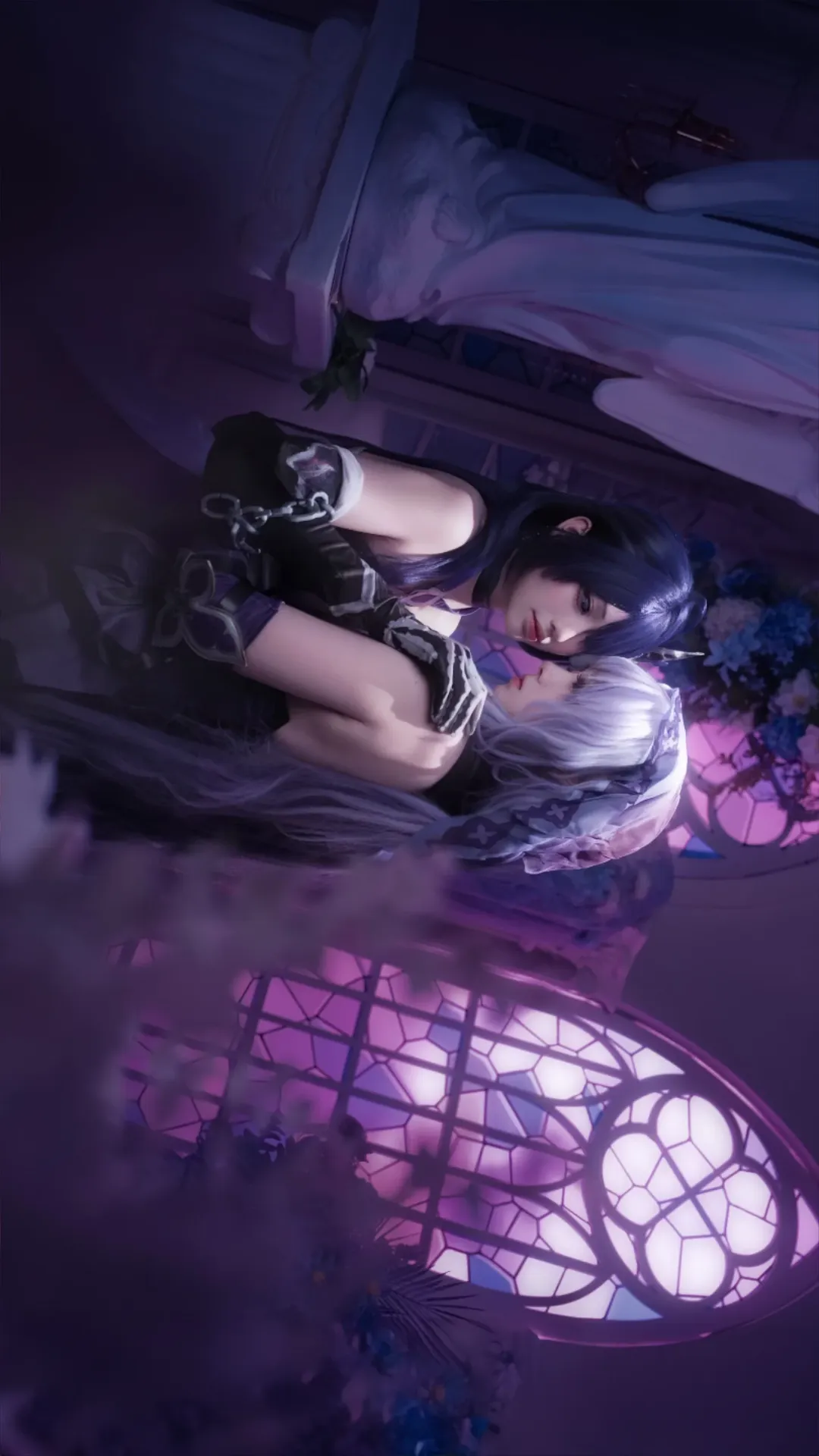 【黑天鹅cos】星穹铁道中的神秘氛围双人组 - 第 2 张