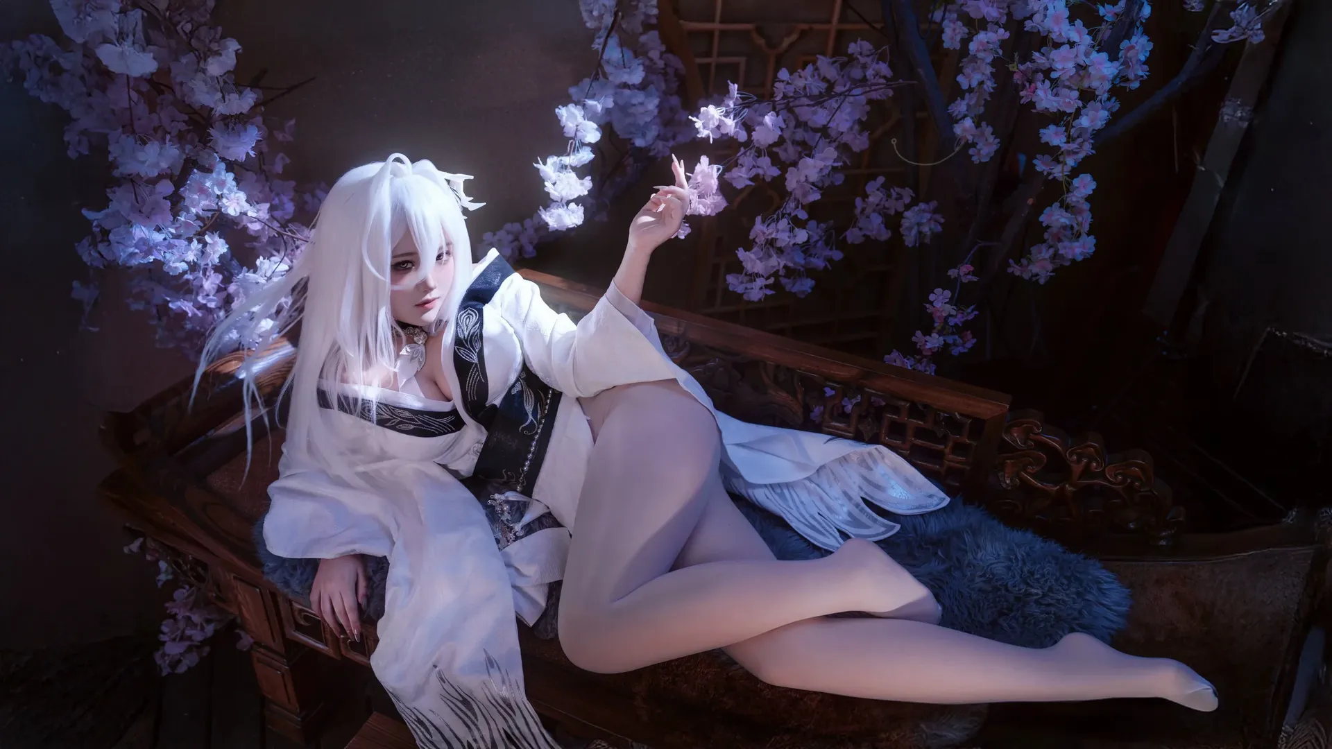【白凤cos】碧蓝航线的优雅白凤，冷艳魅惑