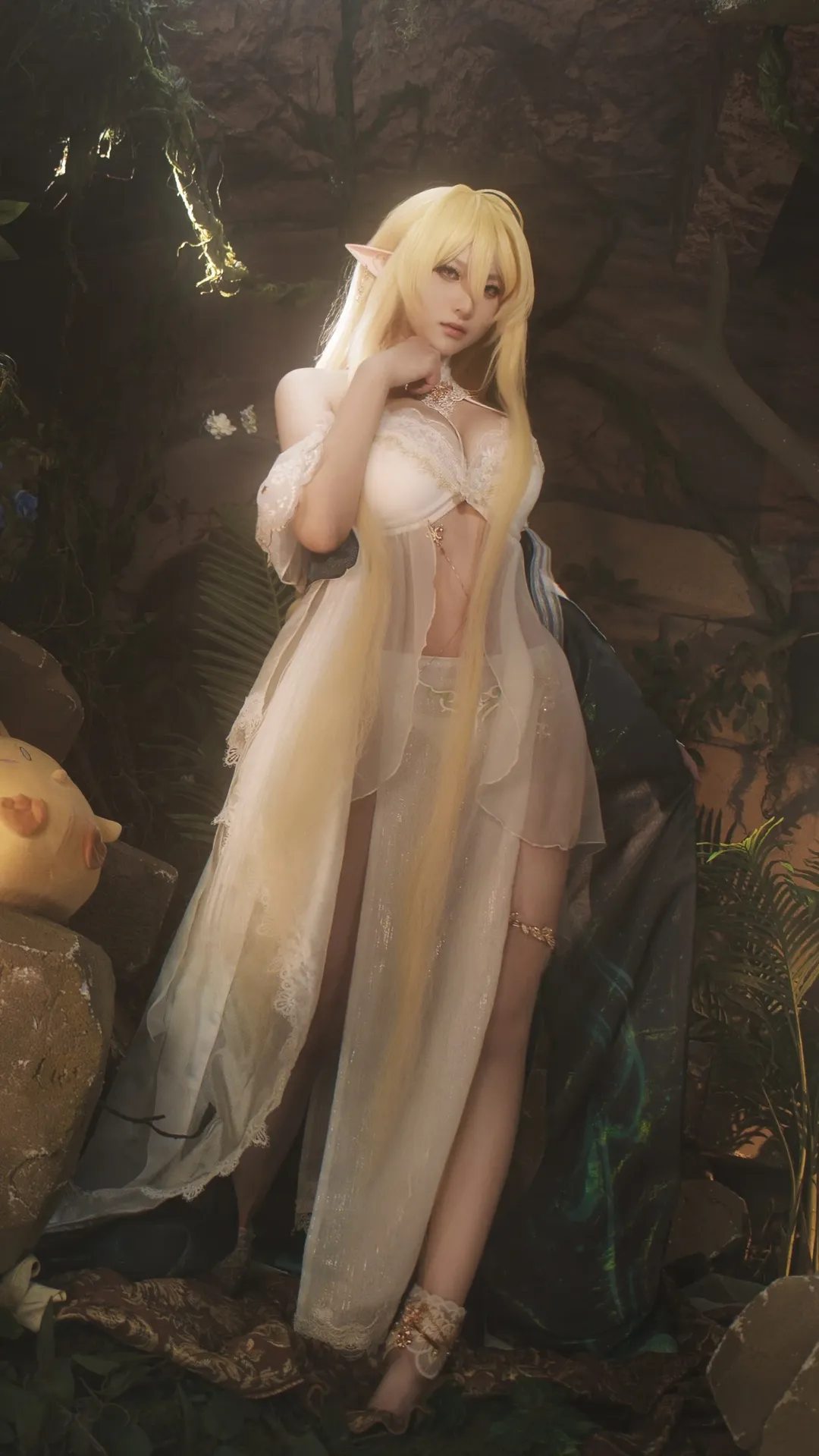 【金狮cos】碧蓝航线，隐于幽暗山洞中的静谧光影