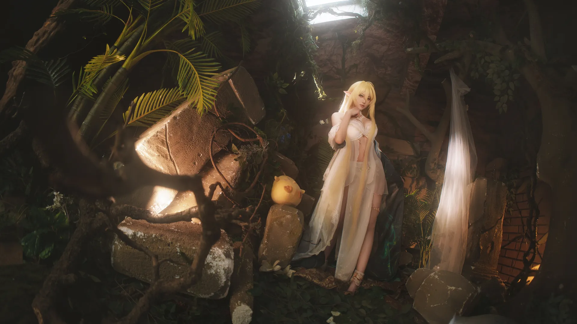 【金狮cos】碧蓝航线，隐于幽暗山洞中的静谧光影 - 第 2 张
