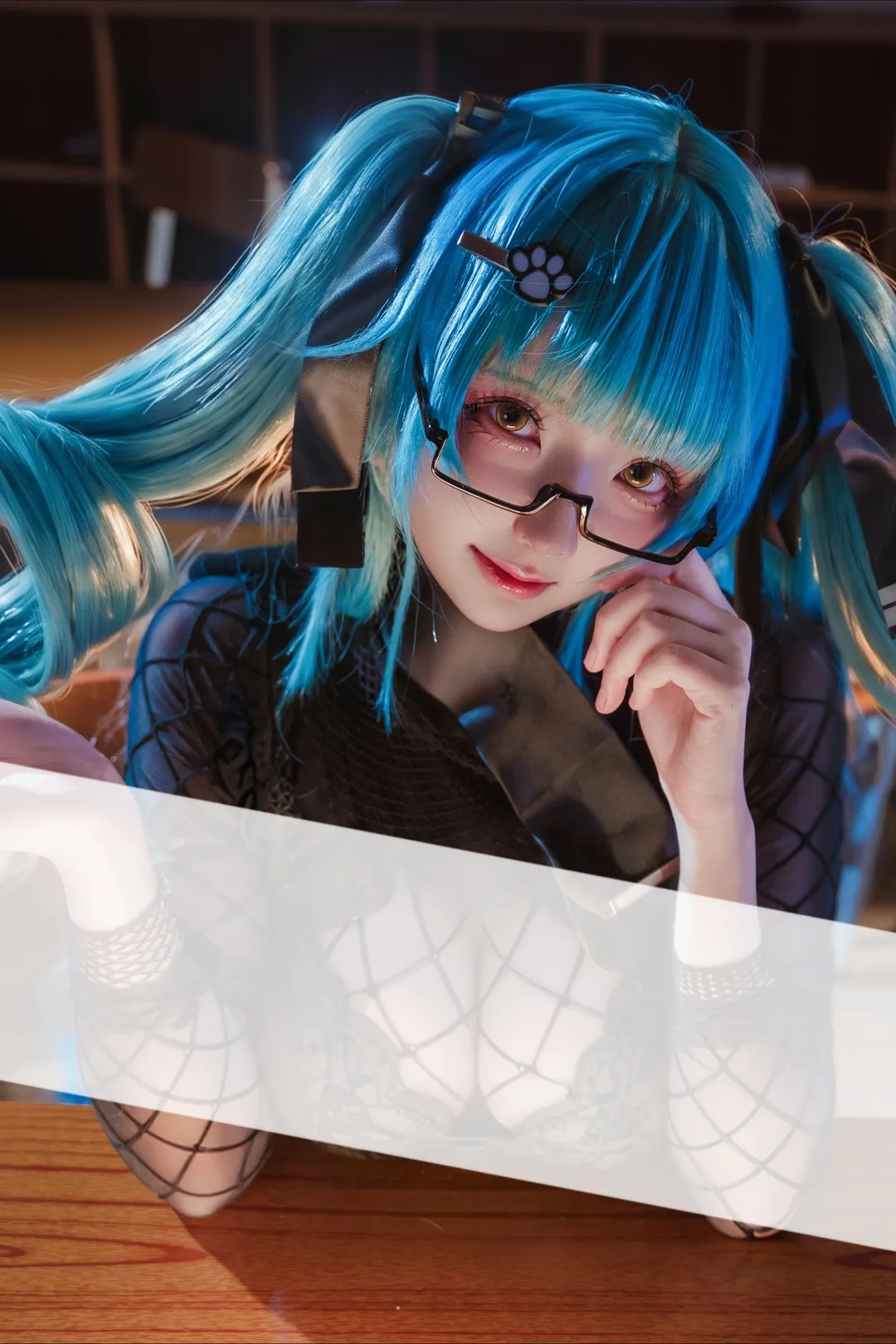 【胜利女神 普丽瓦蒂cos】青蓝双马尾下的从容视角