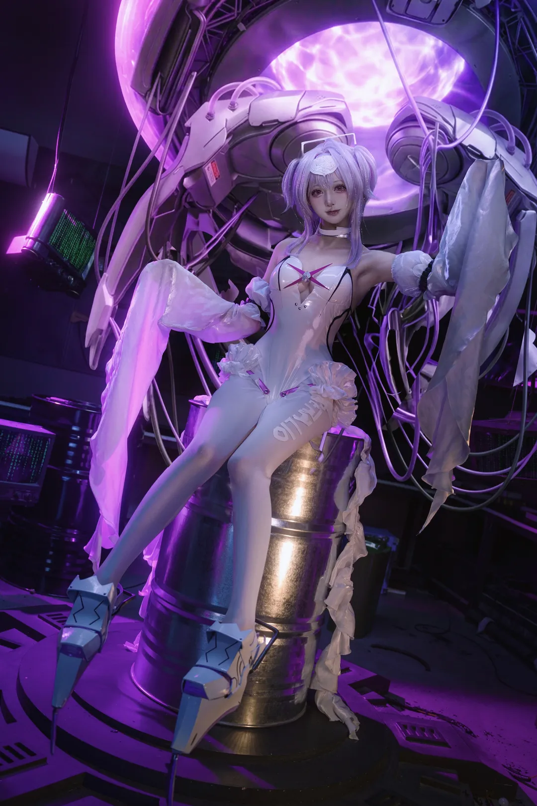 【白水母cos】妮姬胜利女神里的科幻感与工业美学