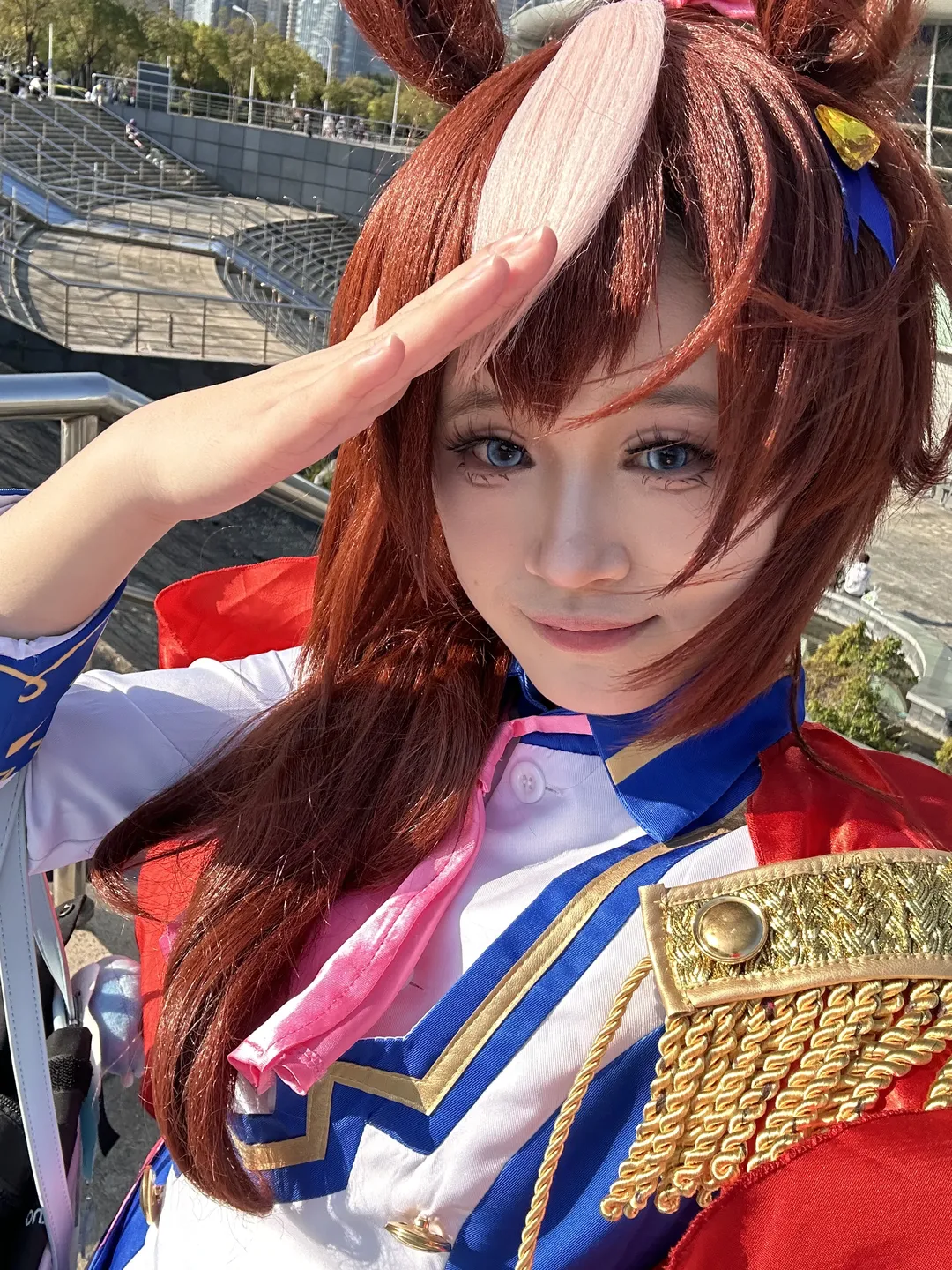 【东海帝王cos】赛马娘元气帝王的户外阳光自拍