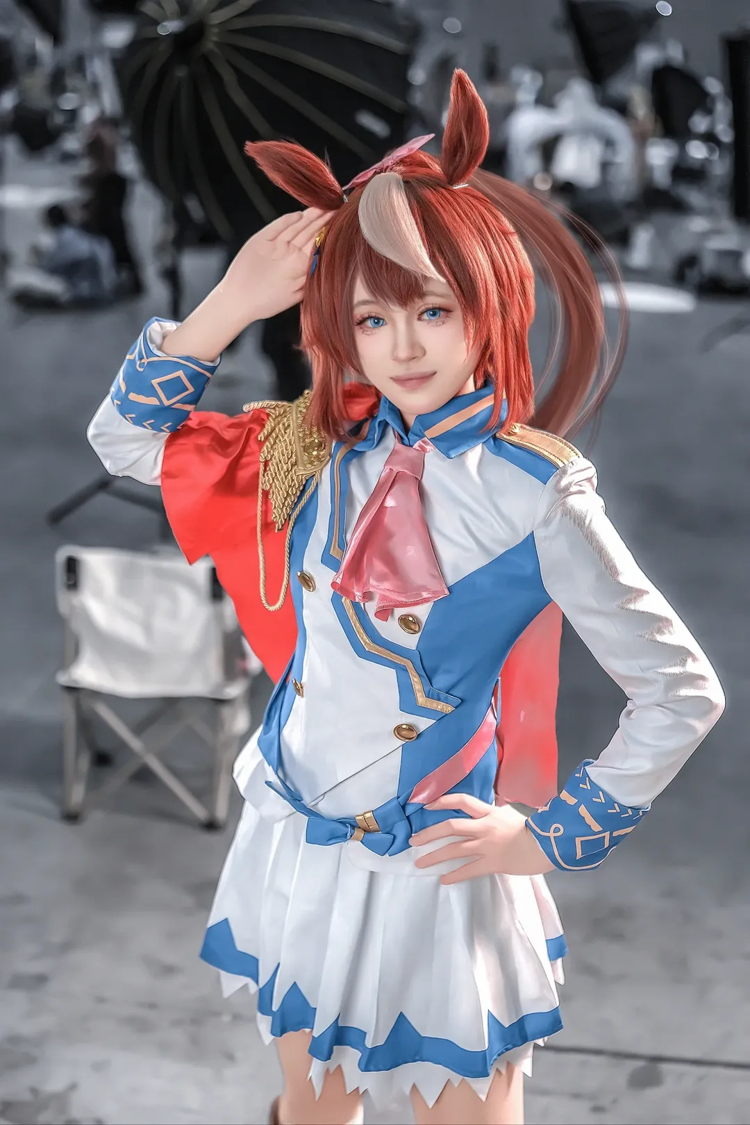 【东海帝王cos】赛马娘优俊闪耀少女的元气竞演 - 第 2 张