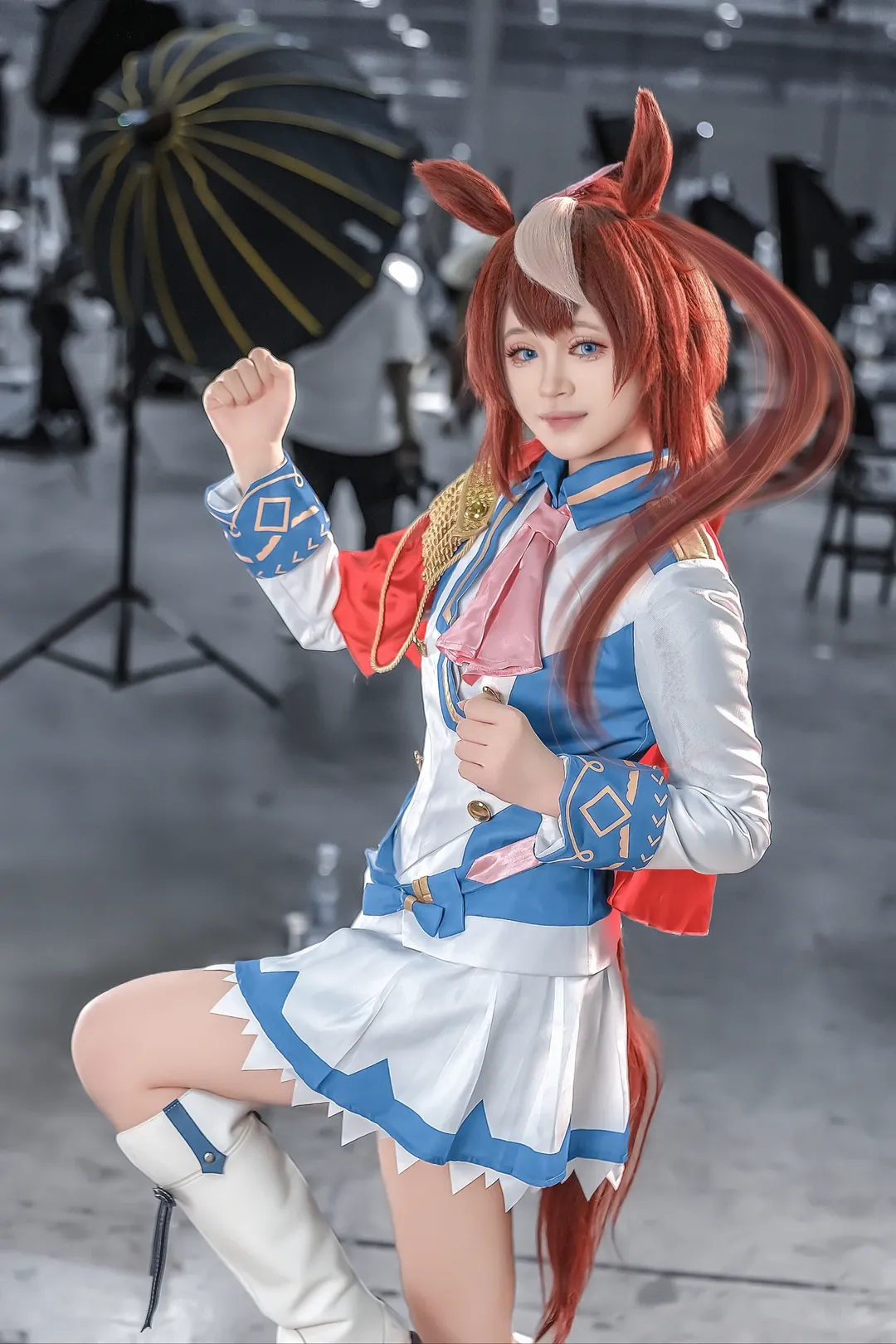 【东海帝王cos】赛马娘优俊闪耀少女的元气竞演 - 第 3 张