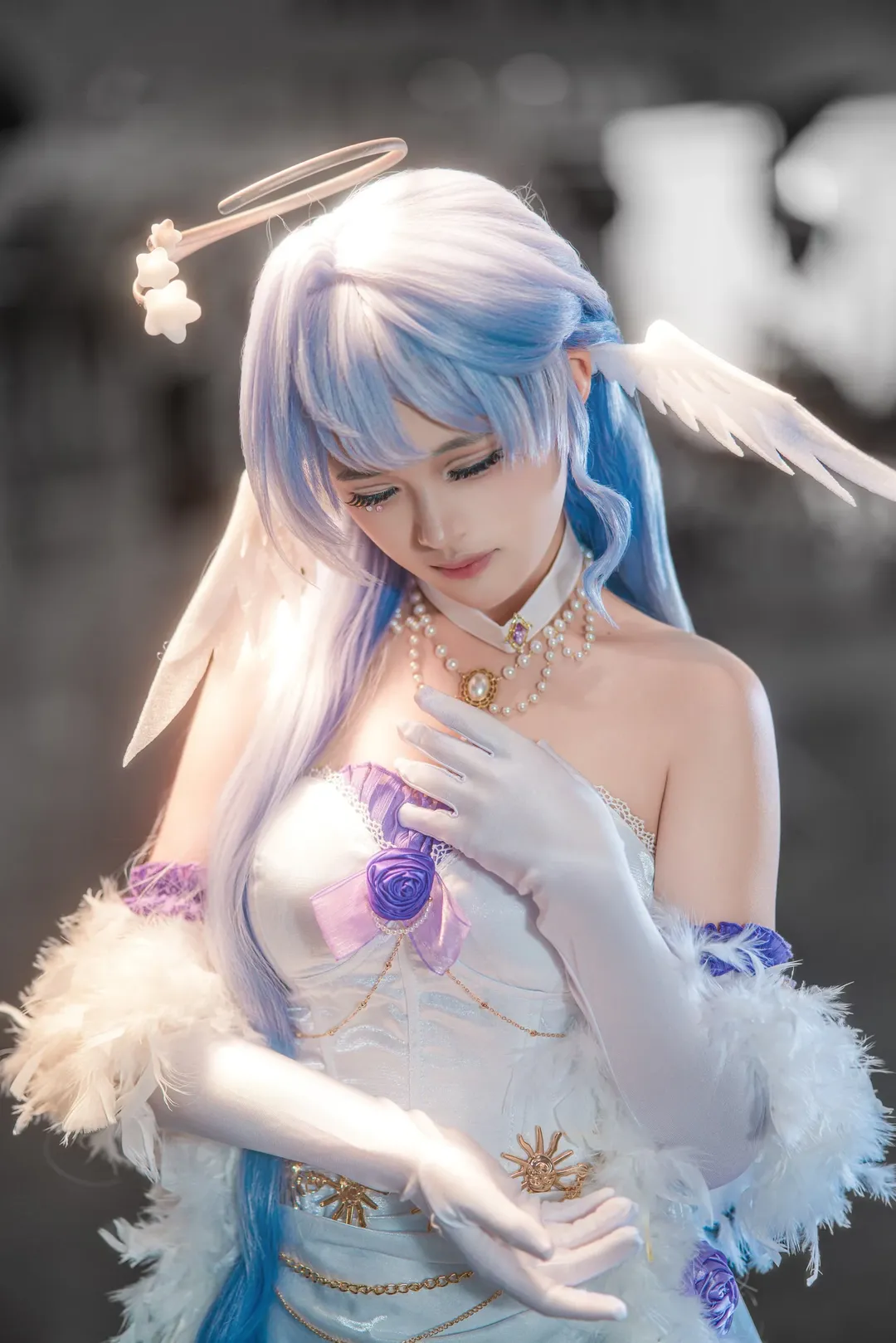 【知更鸟cos】崩坏星穹铁道，蓝白羽翼的静谧与灵动 - 第 2 张